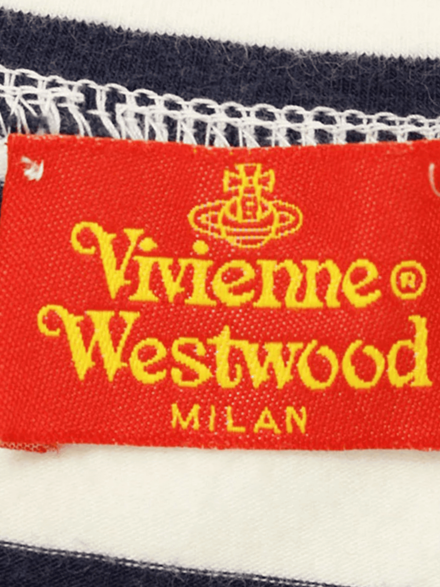Vivienne Westwood SS 1996 Striped Cotton Shirt