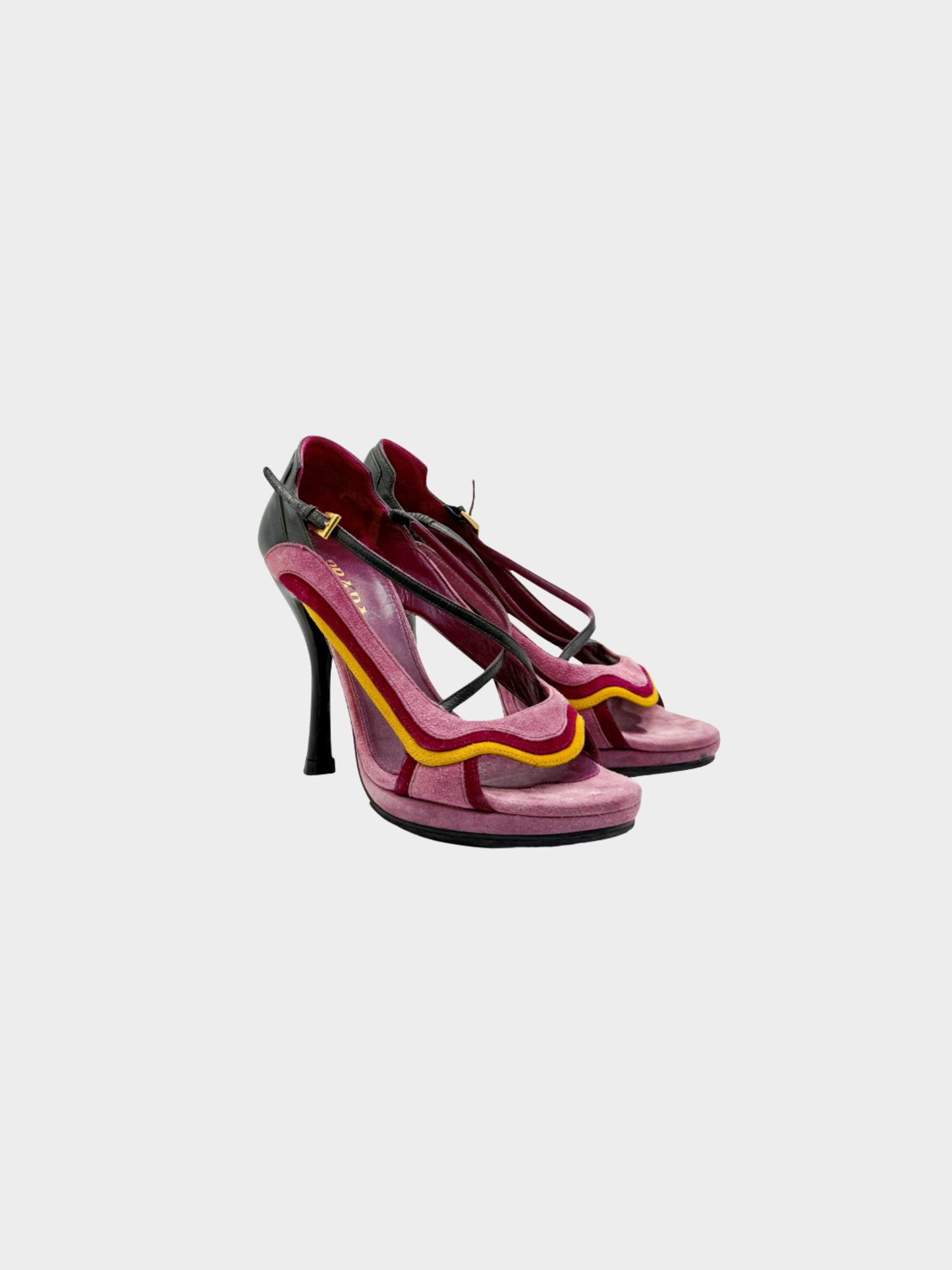 Prada SS 2008 Purple Wavy Pumps