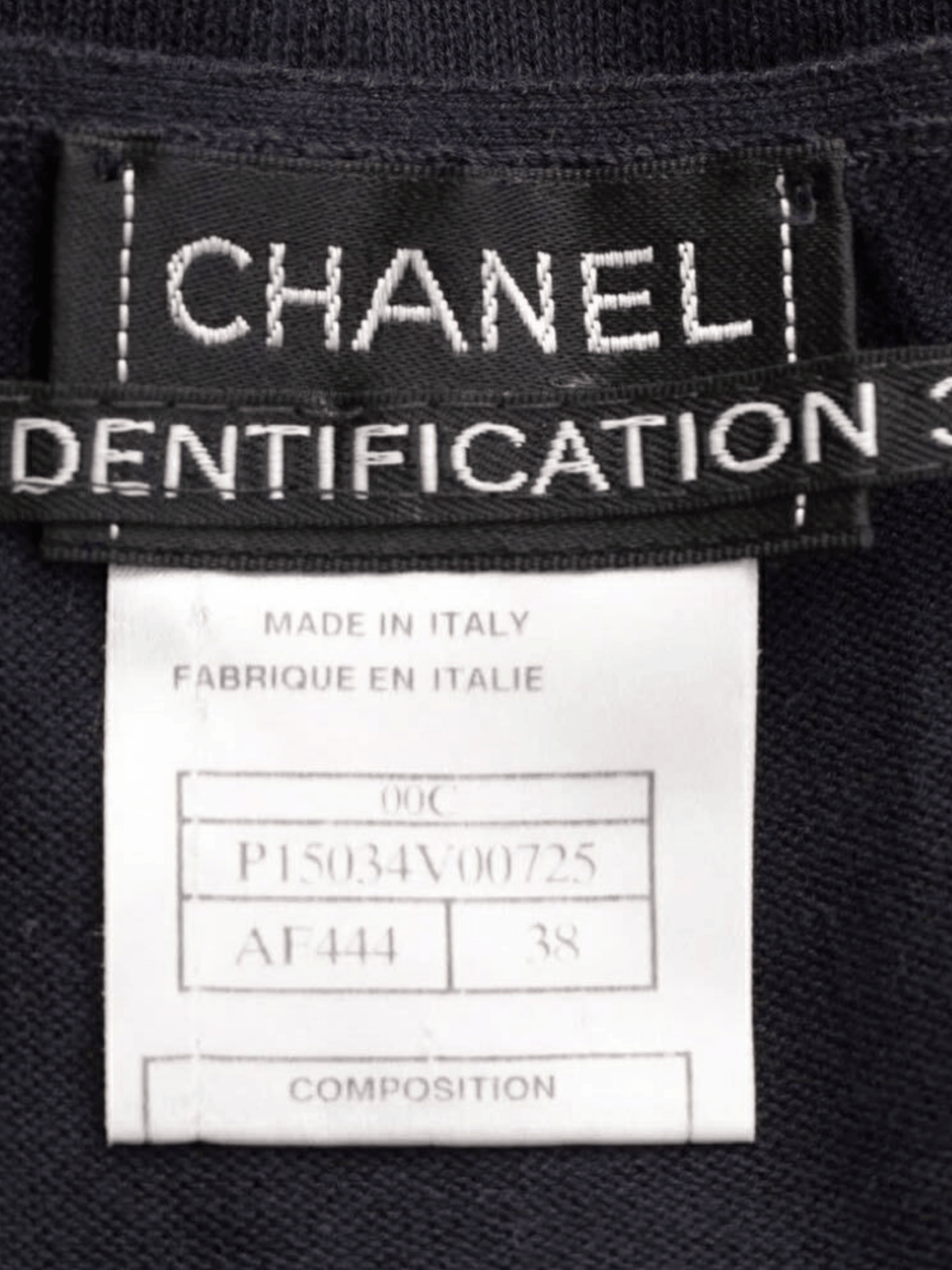 Chanel 2000 Black Camisole Top