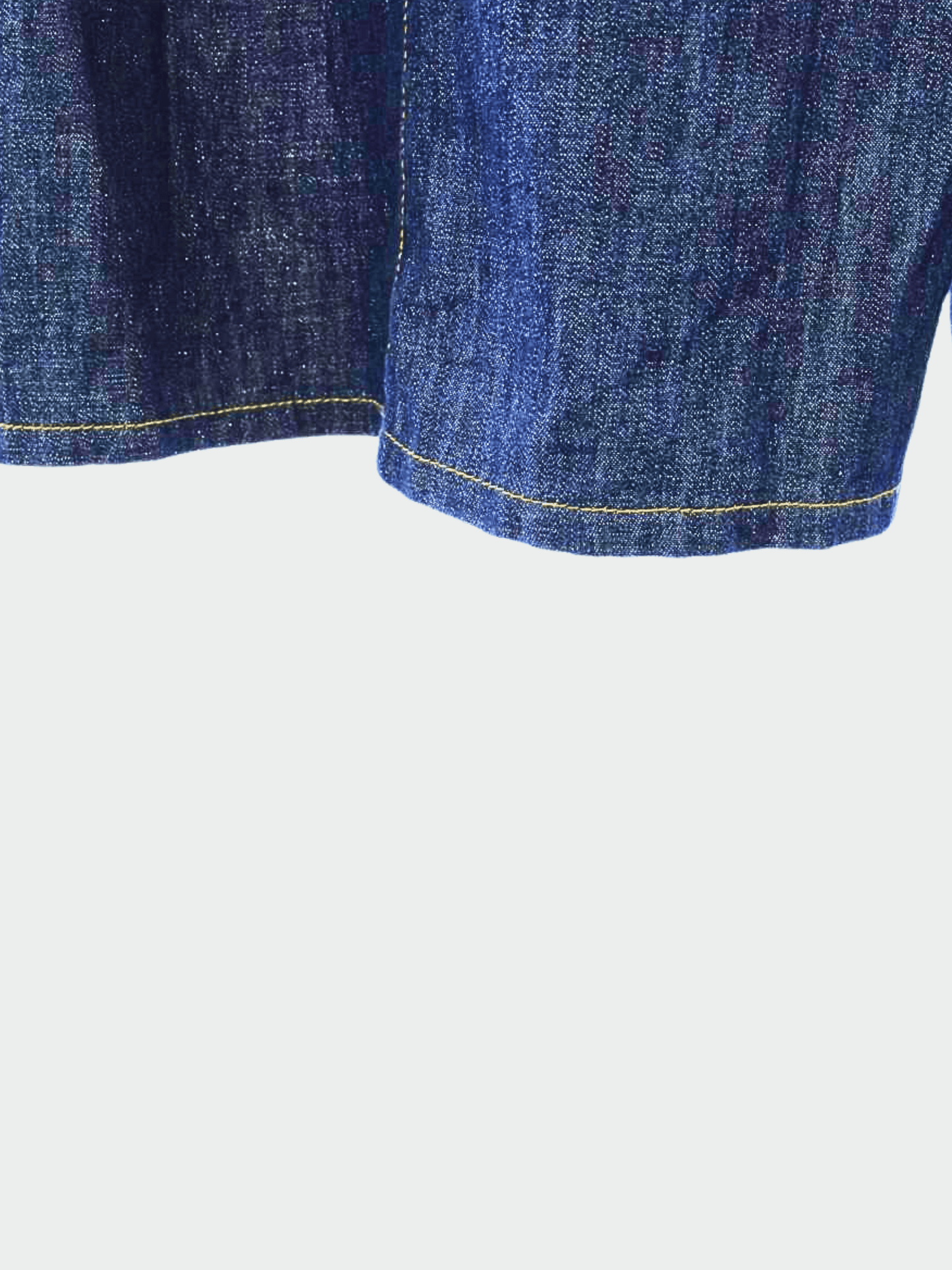 Chanel SS 2023 Blue Denim Wide Leg Jeans