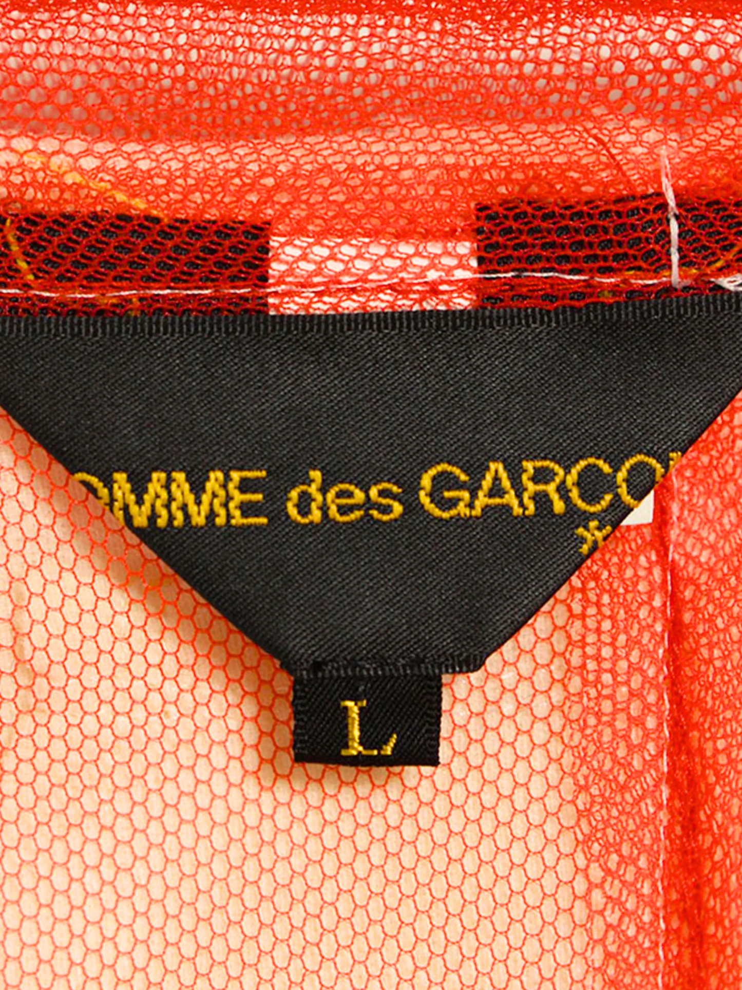 Comme Des Garcons SS 2007 Red Deconstructed Blazer and Skirt Set