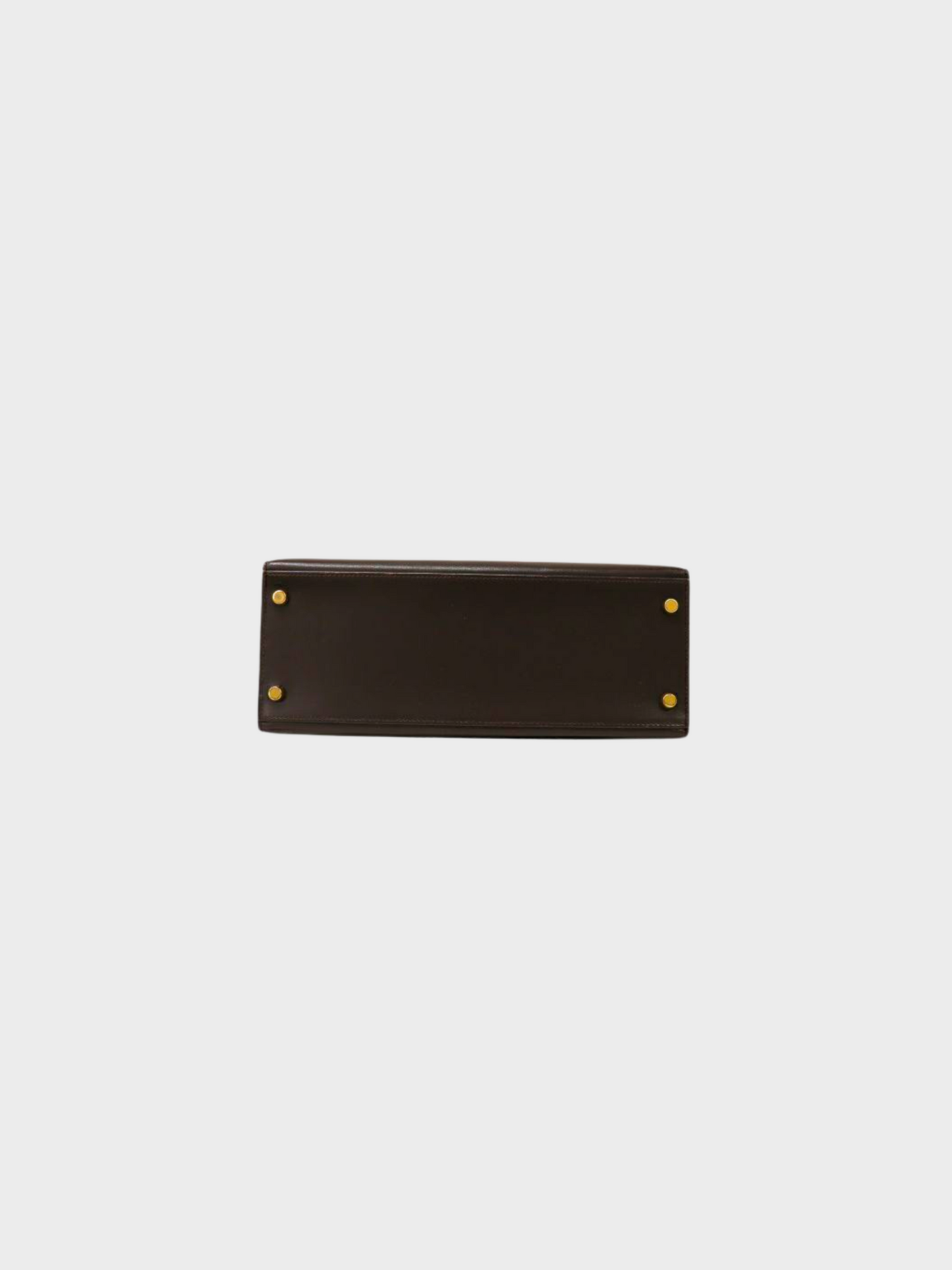 Hermès 1993 Brown Box Kelly 28