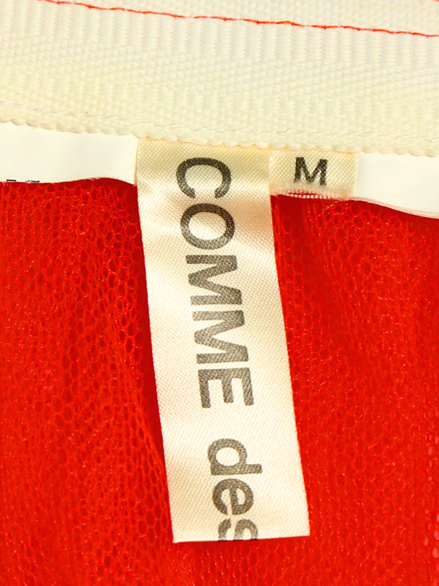 Comme Des Garcons SS 2007 Red Deconstructed Blazer and Skirt Set