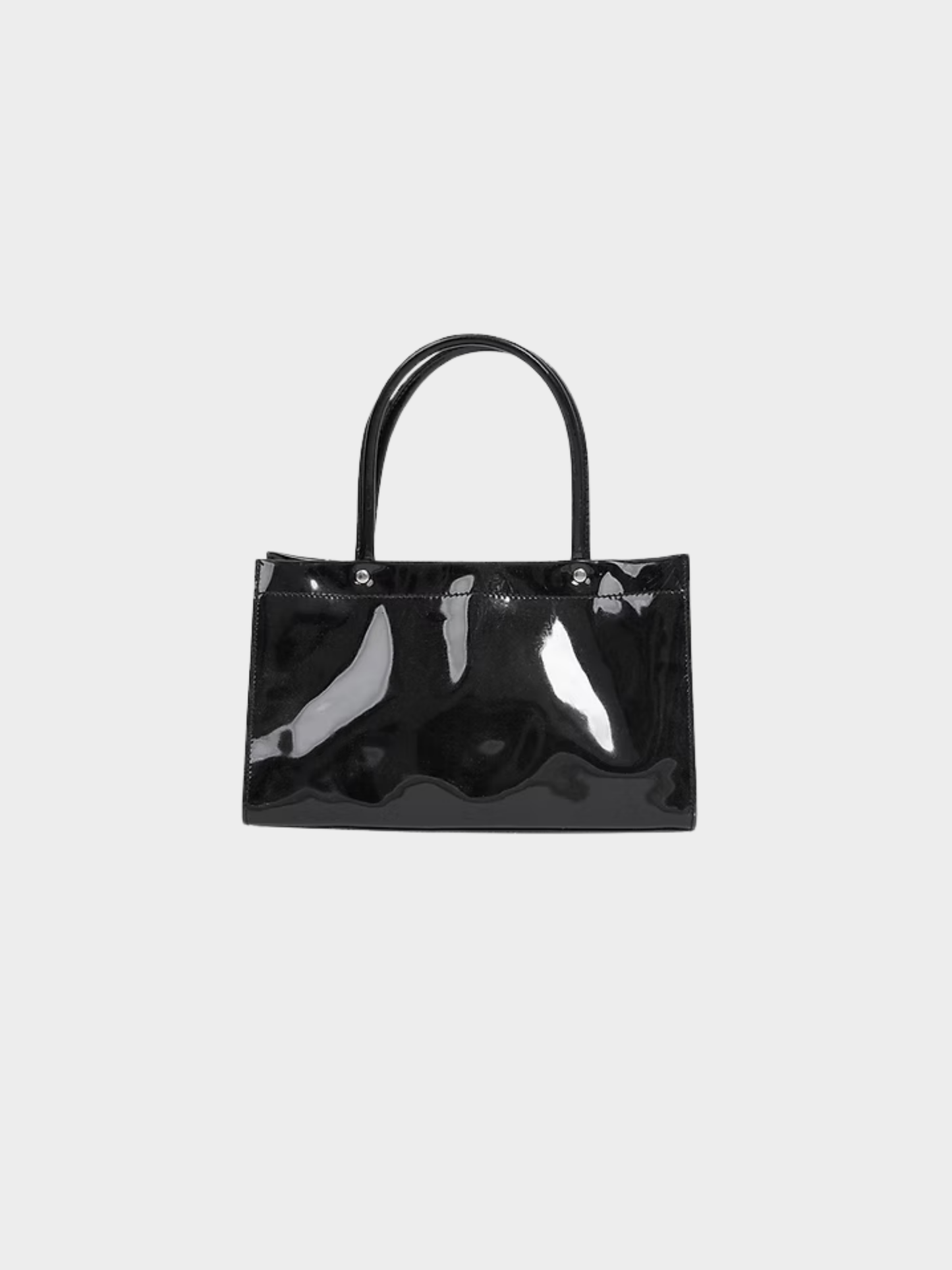 Miu Miu SS 2000 Black Mini Patent Leather Bag