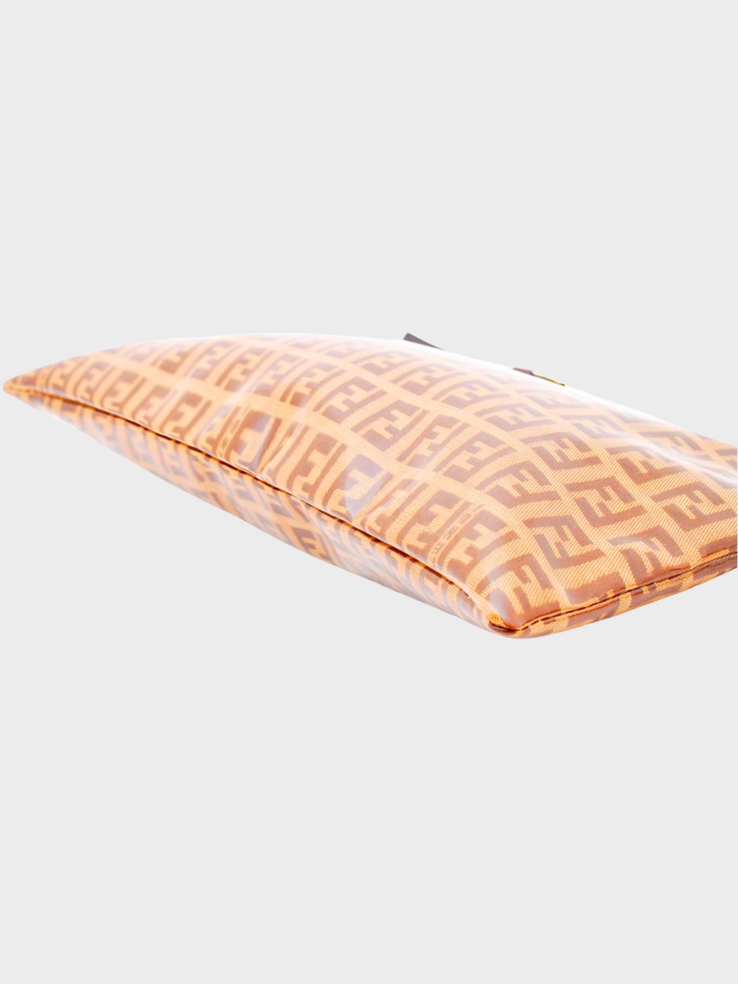 Fendi 2000s Vinyl Monogram Zucca Baguette Bag