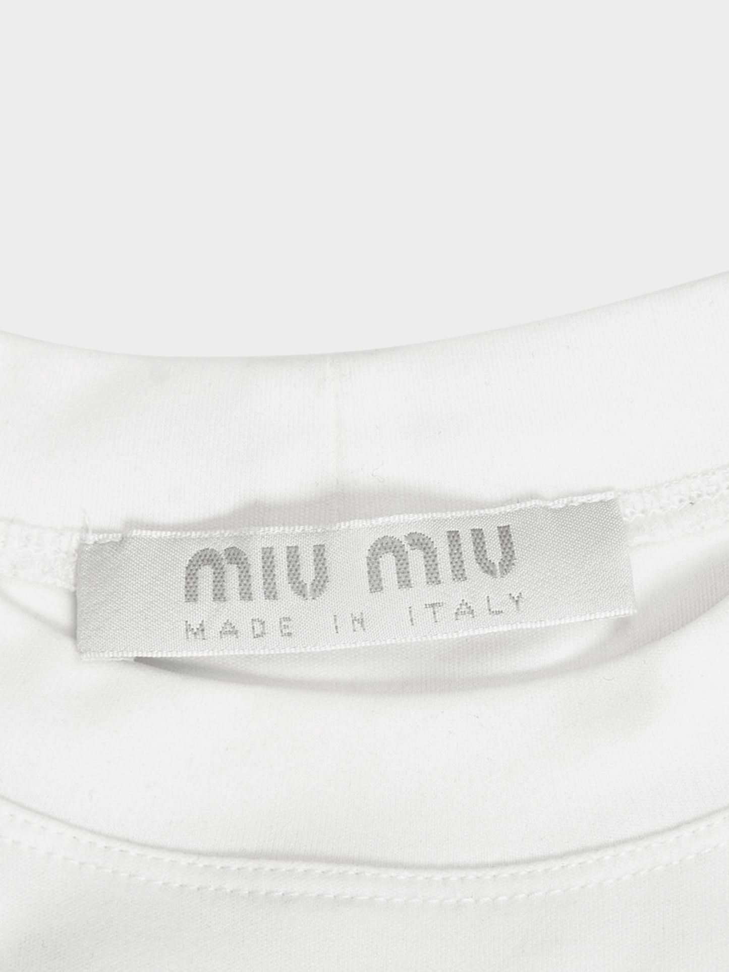 Miu Miu SS 1997 White Dress