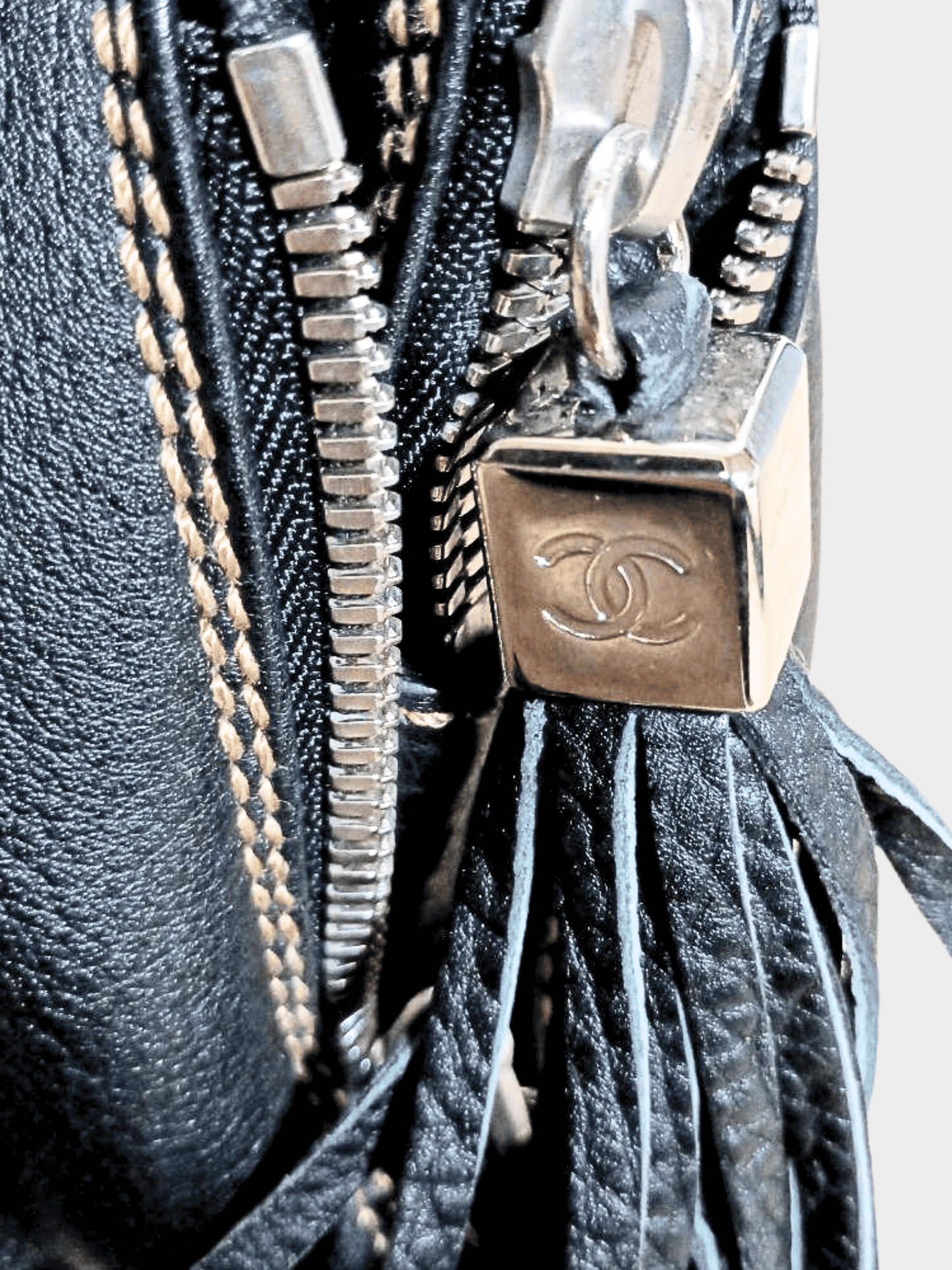 Chanel 2004 Black Mini LAX Bowler Bag