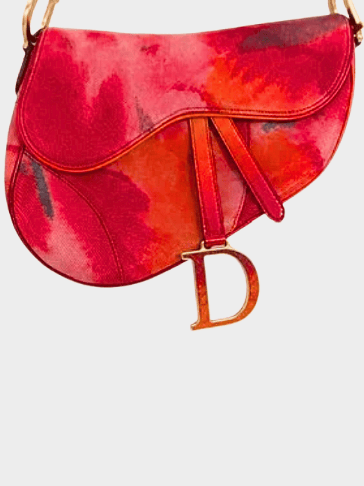 Christian Dior 2000s Ombré Saddle Bag