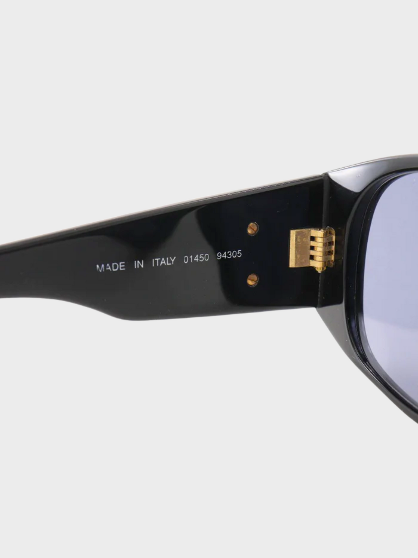 Chanel 2000s Black Coco Mark Matelasse Sunglasses