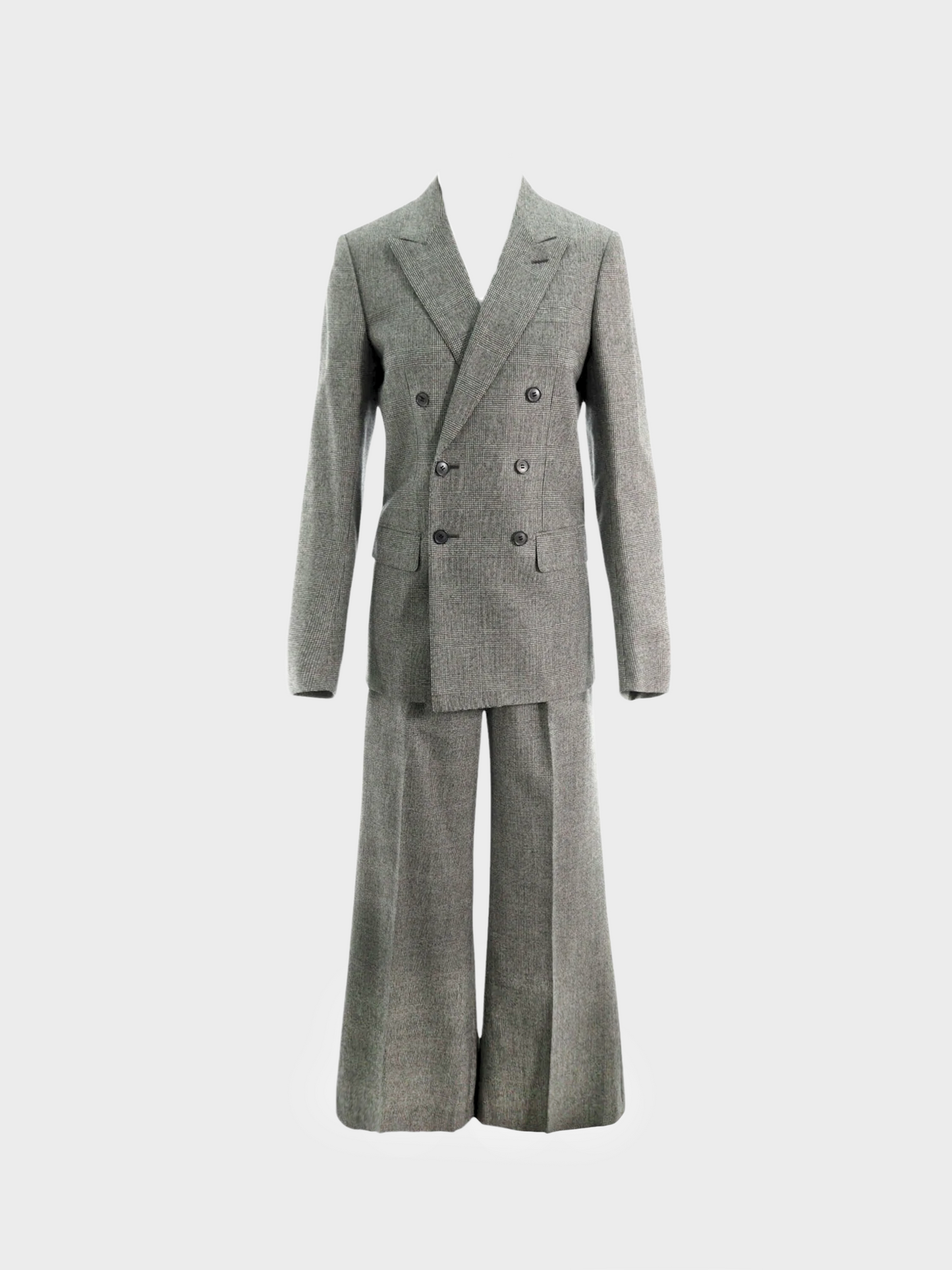 Christian Dior AW 2006 Homme Grey Blazer and Pants Set