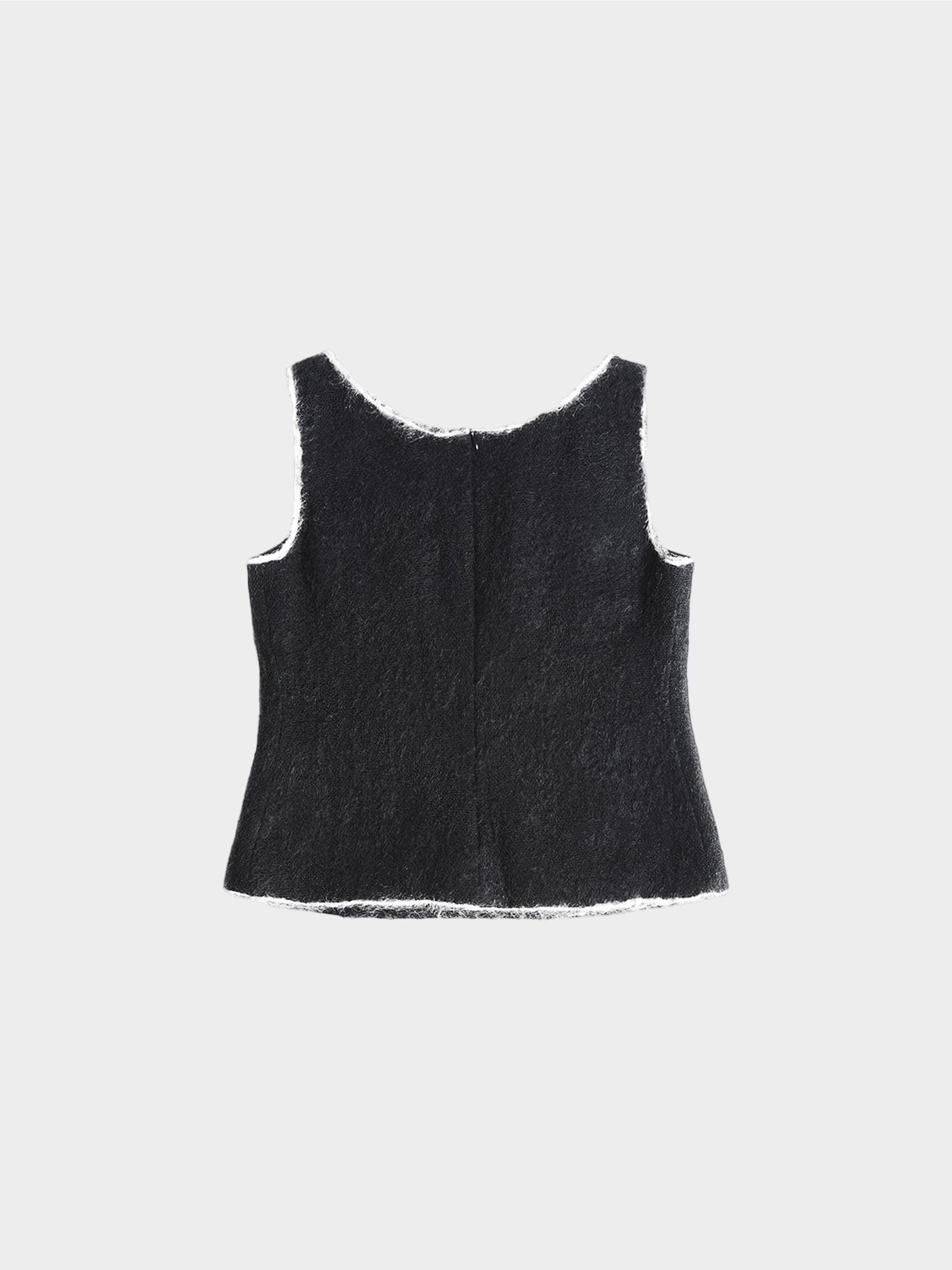 Prada FW 1998 Mohair Sleeveless Top