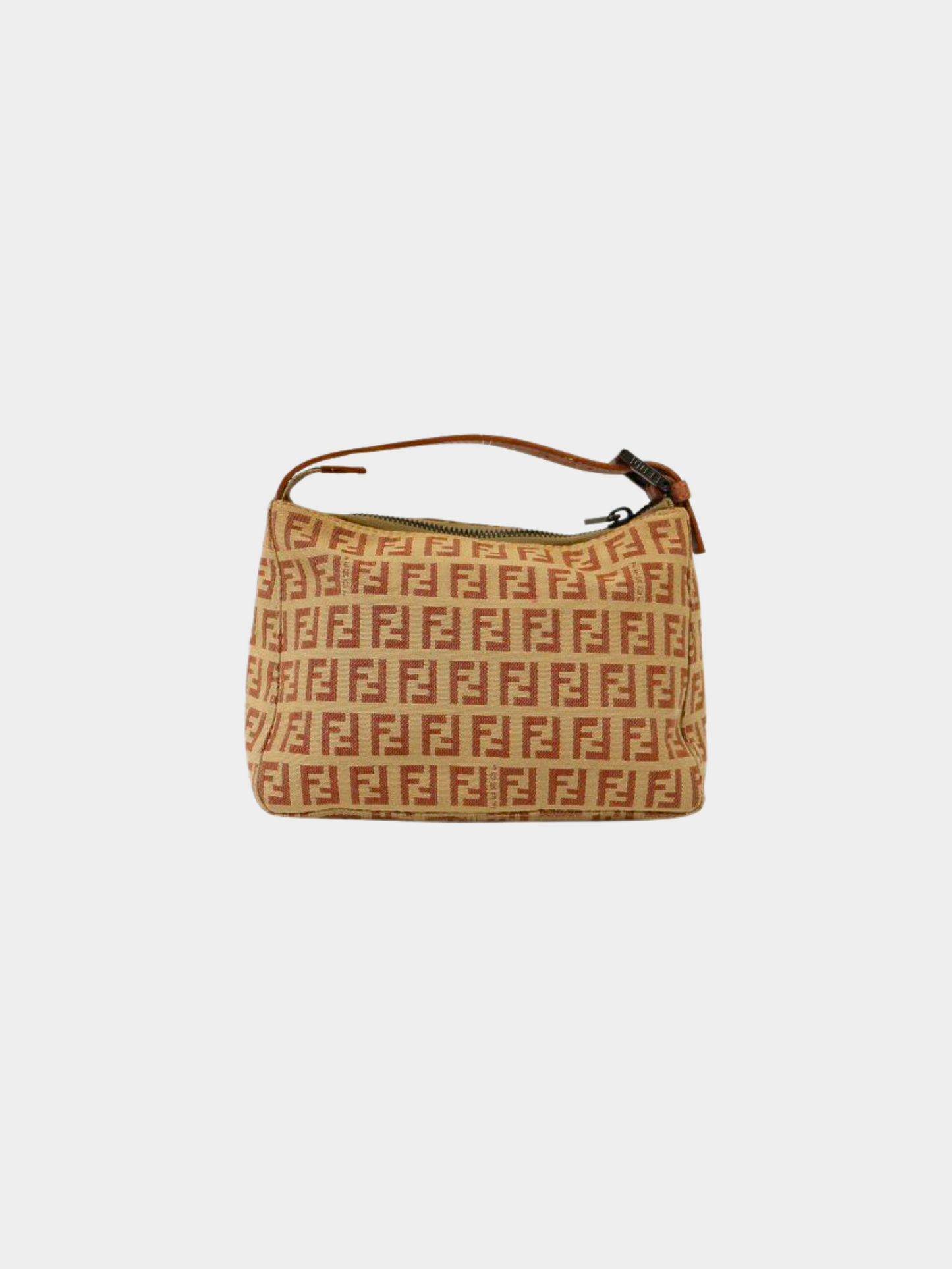 Fendi 2000s Pink Monogram Zucca Mini Handbag
