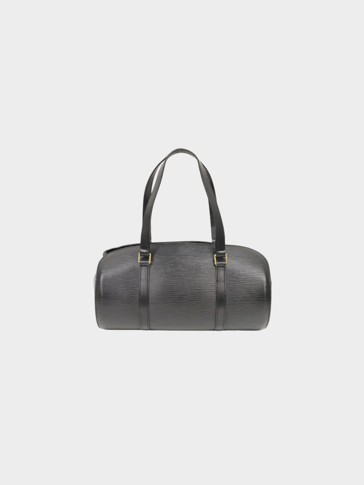 Louis Vuitton 2001 Noir Epi Leather Soufflot Bag
