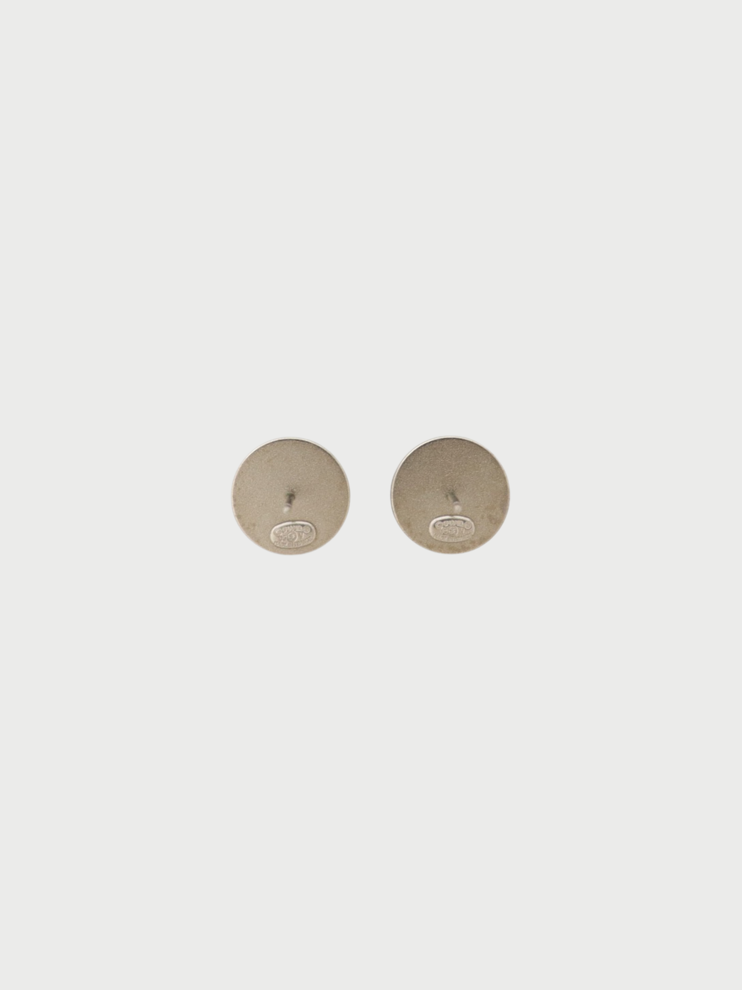 Chanel 2000s Clear Silver White Plastic COCO Earrings
