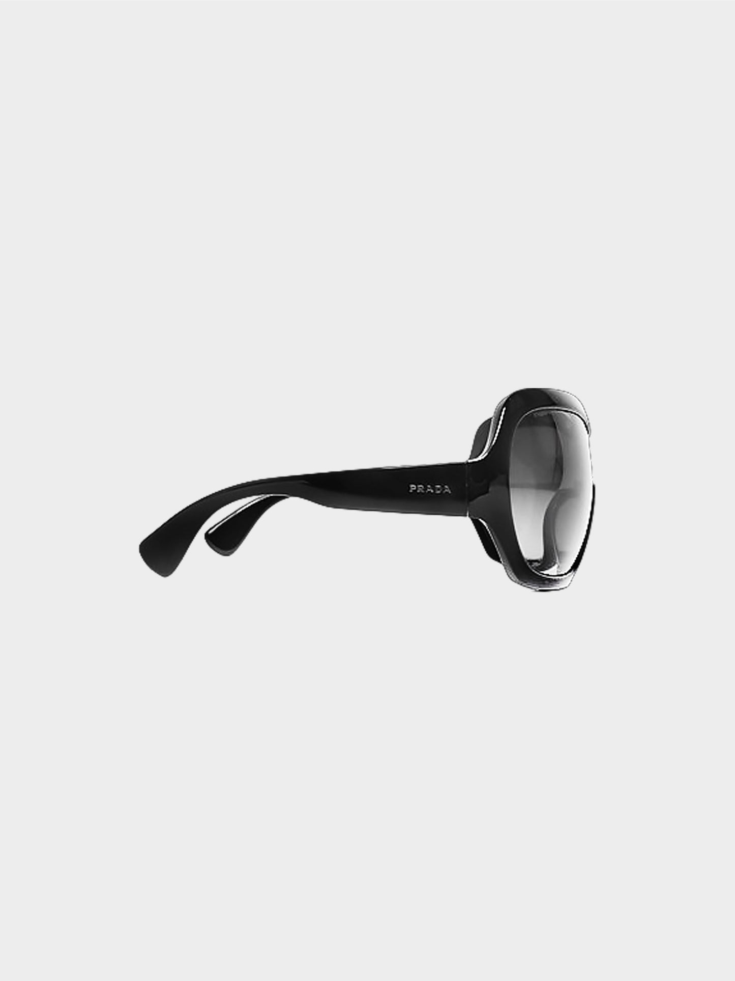 Prada FW 2011 Black Oversized Glasses