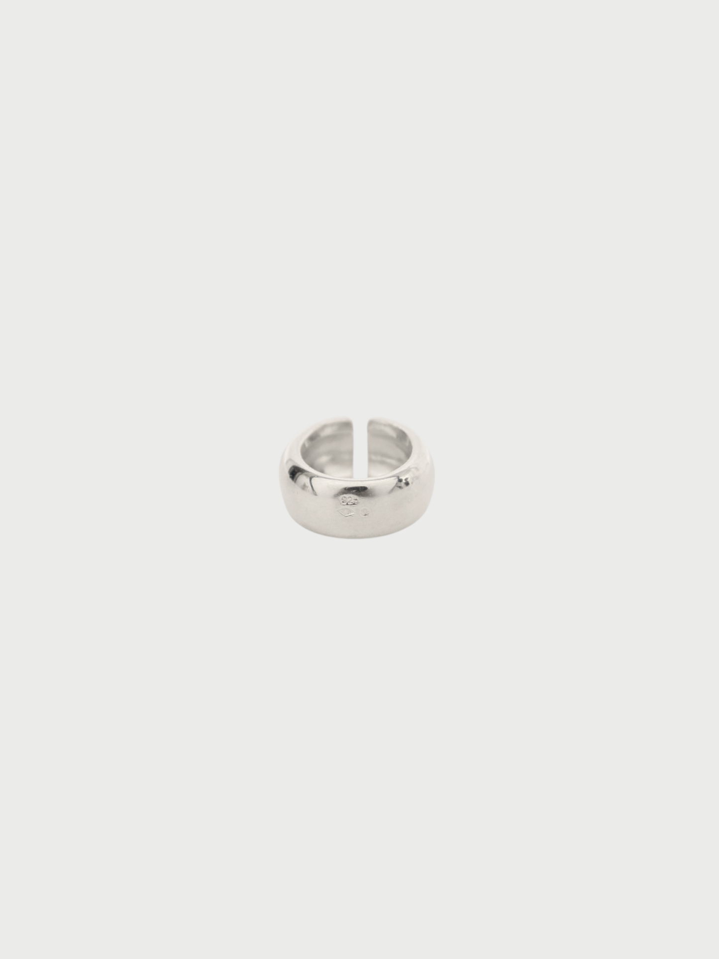 Chanel 2000s Silver 925 Logo Ring