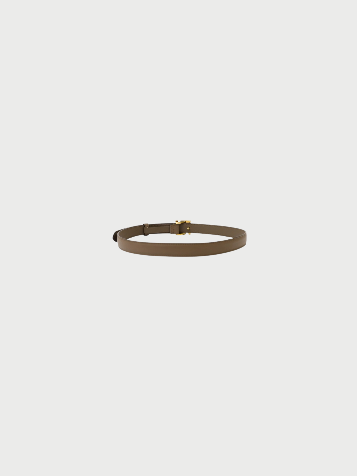 Fendi 2000s Graige Leather FF Logo Belt