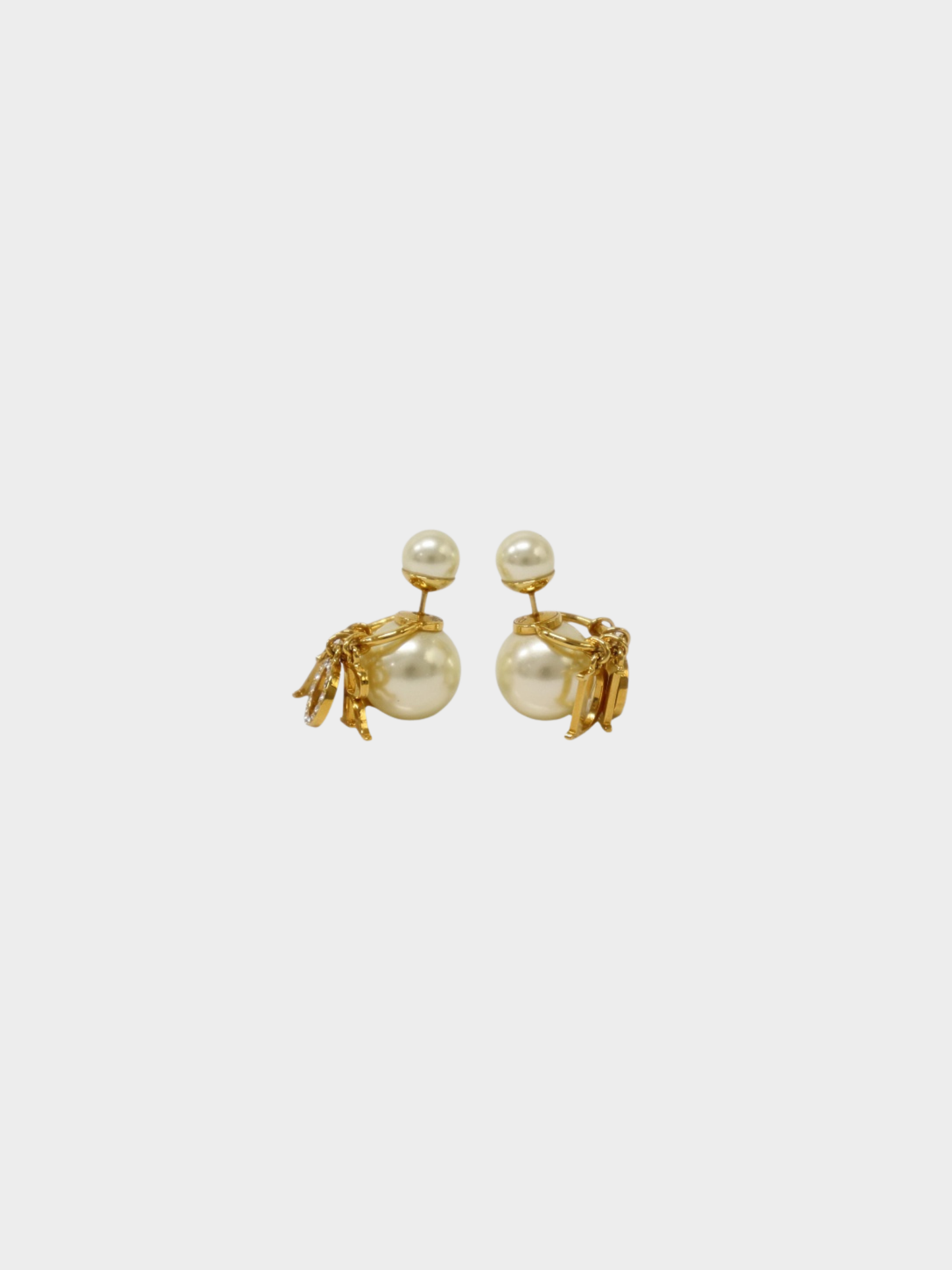Christian Dior 2020s Gold Plated Metal Tribales Earrings