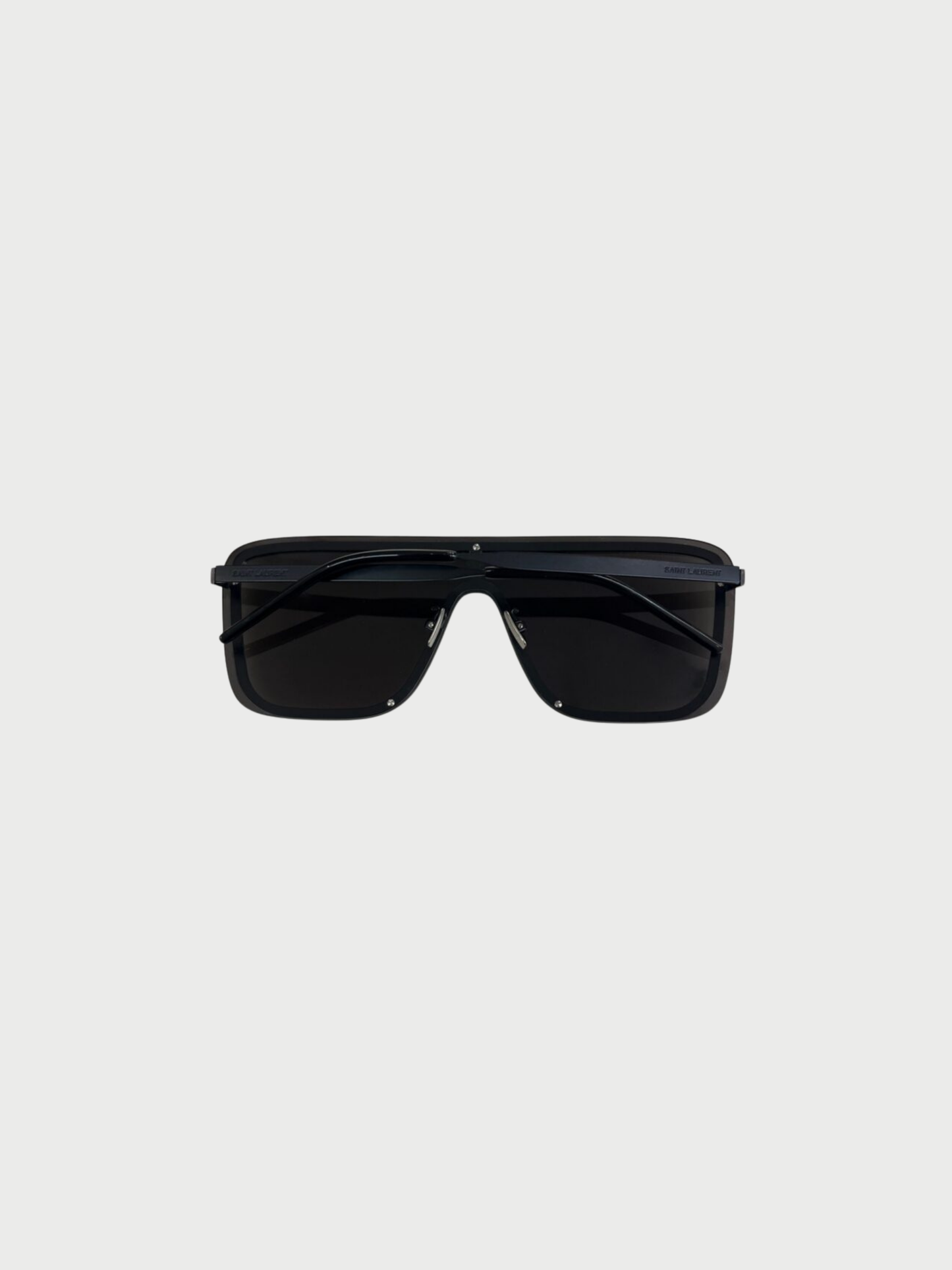 Yves Saint Laurent 2020s Black SL364 Mask Sunglasses
