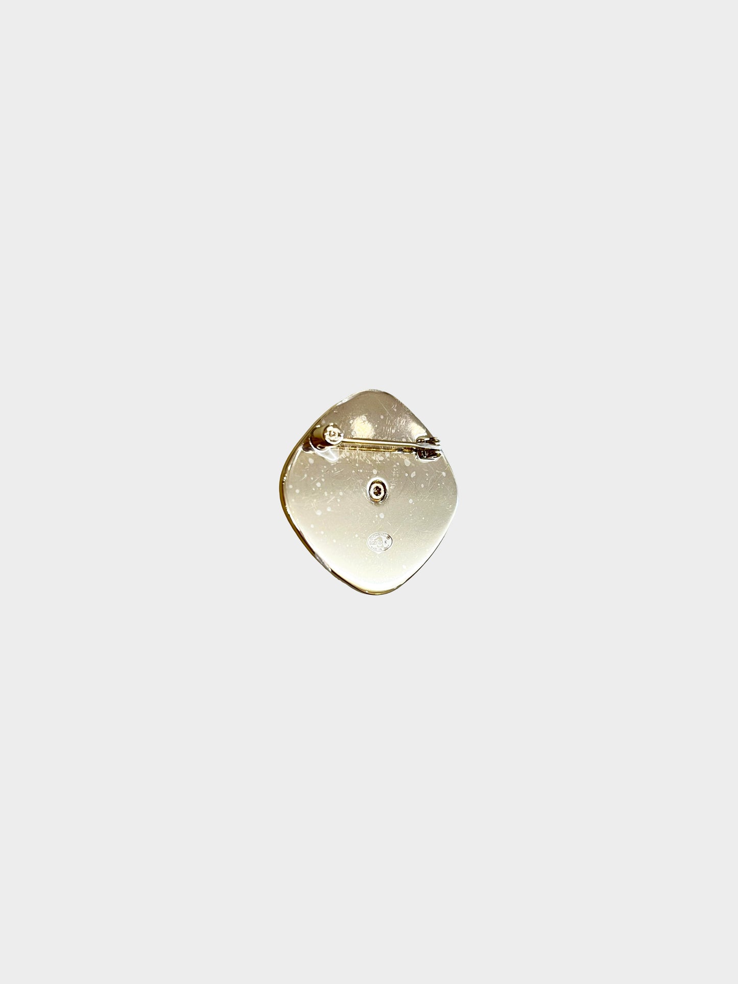 Chanel 2023 Crystal and Pearl CC Brooch