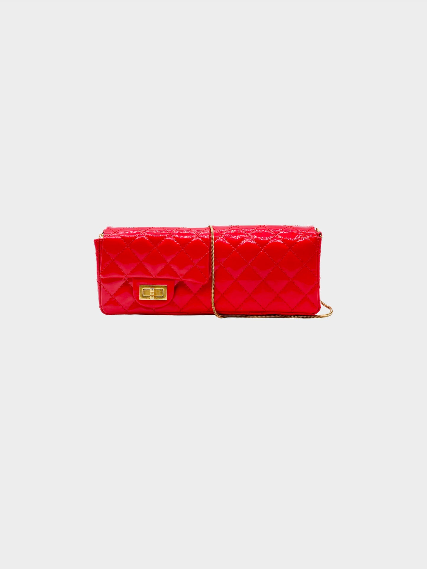 Chanel by Karl Lagerfeld SS 2008 Red Double Pocket Baguette Bag