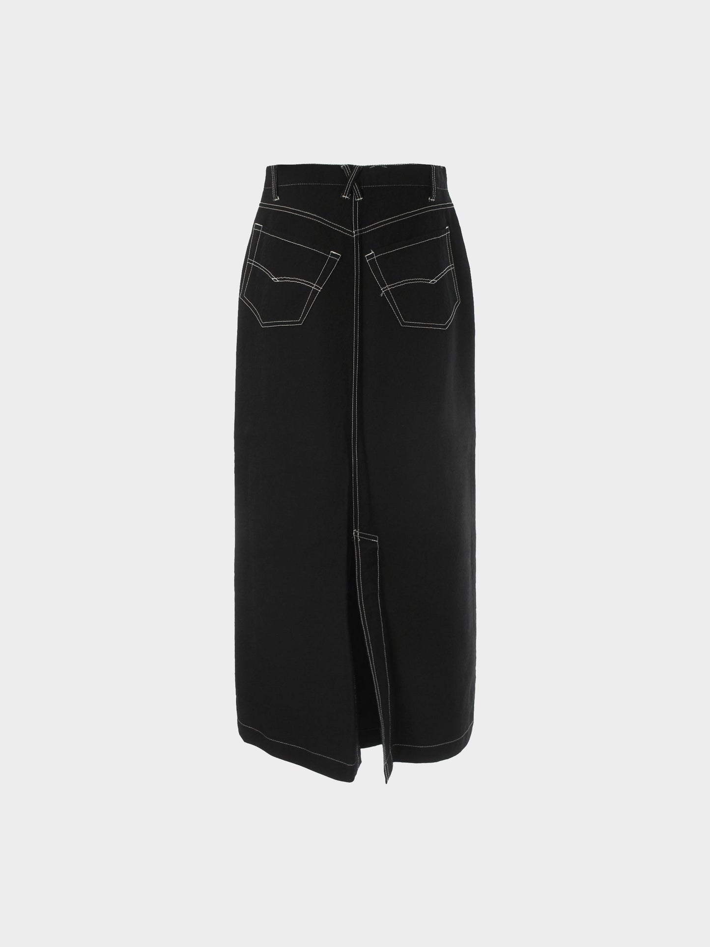 Junya Watanabe 1994 Black Denim Skirt