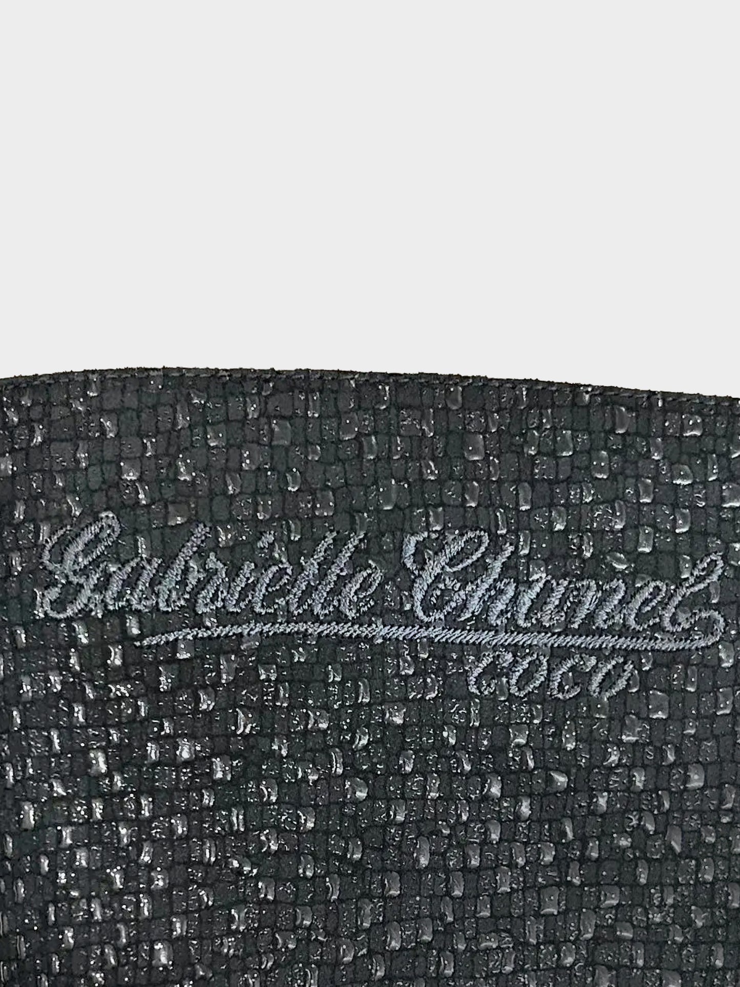 Chanel 2010s Black Fantasy Gabrielle Coco CC Signature Cap Toe Boots