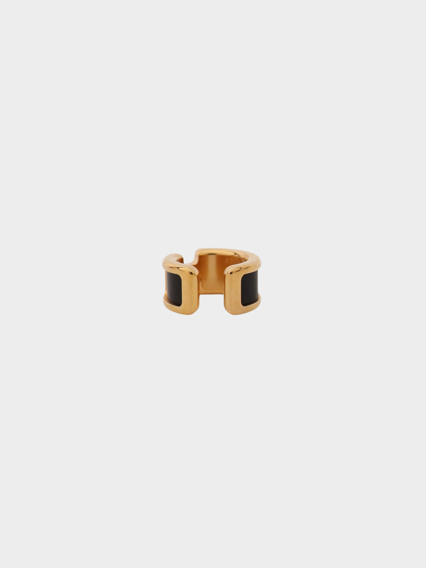 Hermès 2020s Black Pink Gold Olympe Ear Cuff