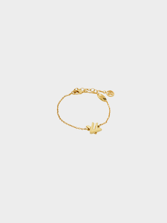 Louis Vuitton 2020s Gold Essential Bracelet