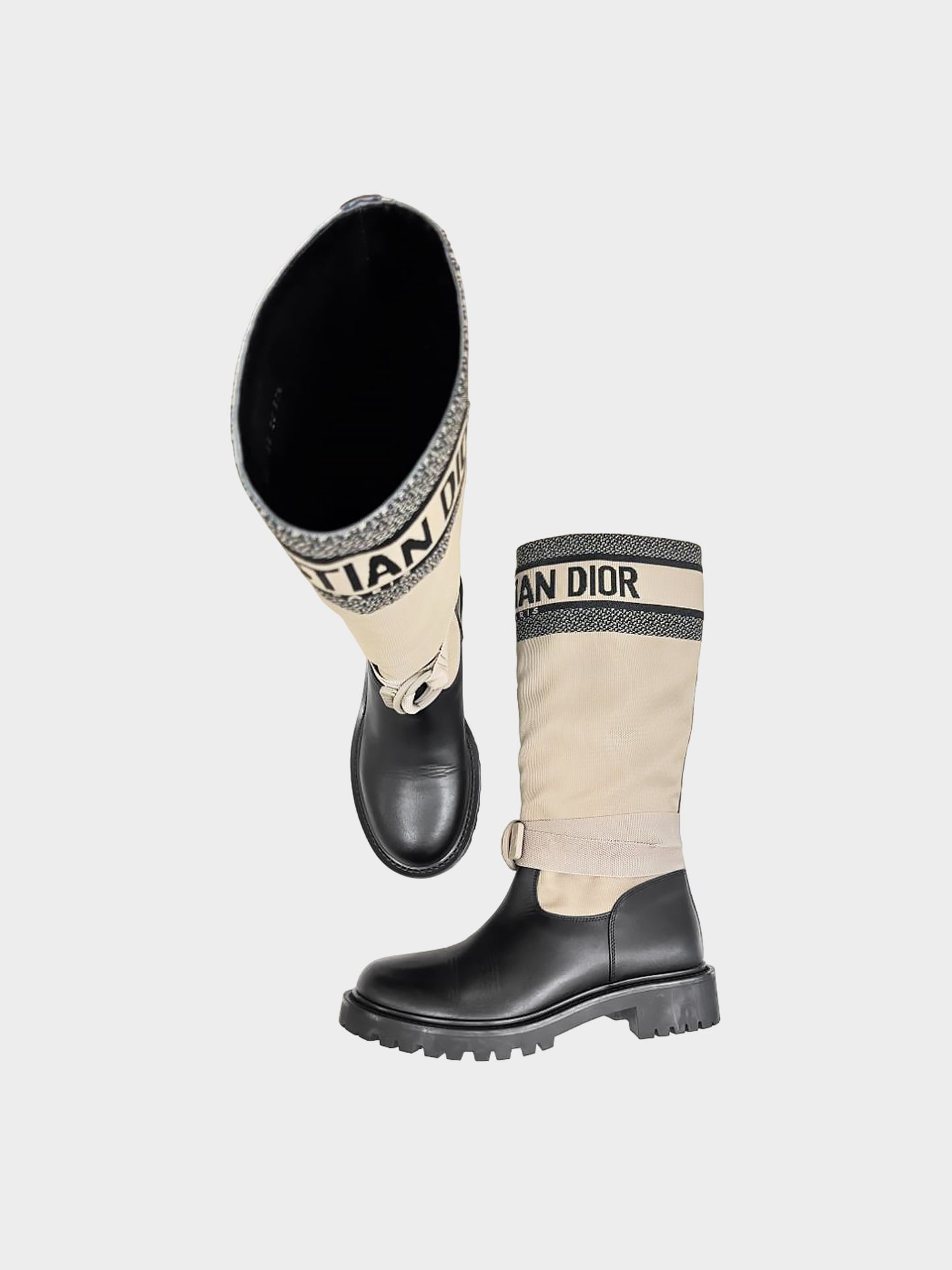 Christian Dior 2021 D-Major Knee High Boots