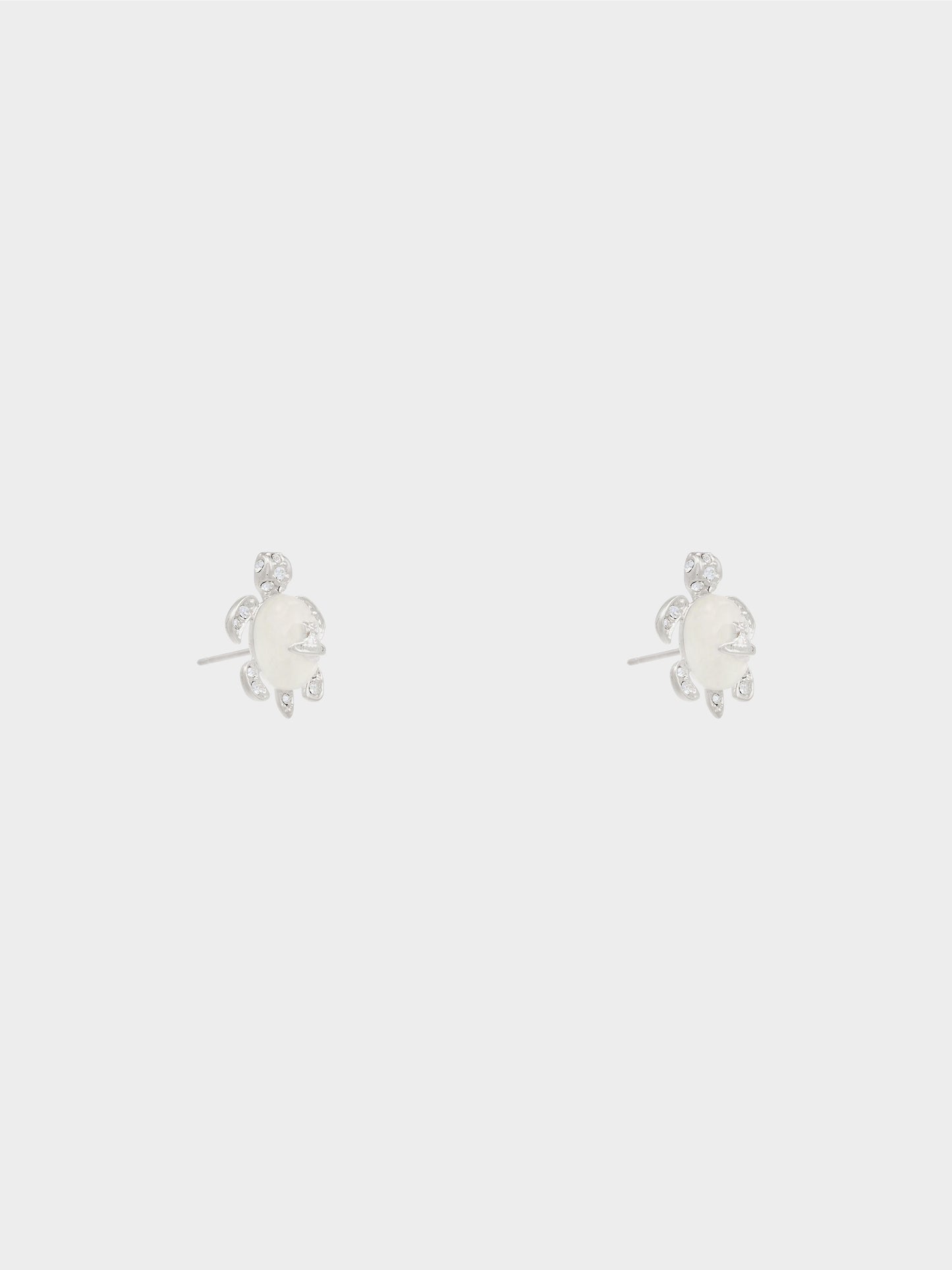 Vivienne Westwood 2020s Silver Turtle Earrings