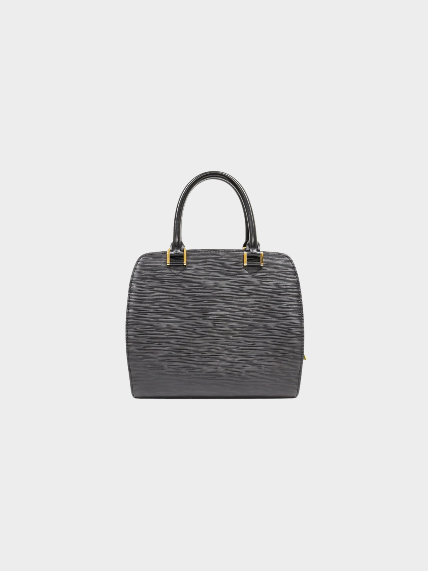 Louis Vuitton 2004 Noir Epi Leather Pont-Neuf Handbag