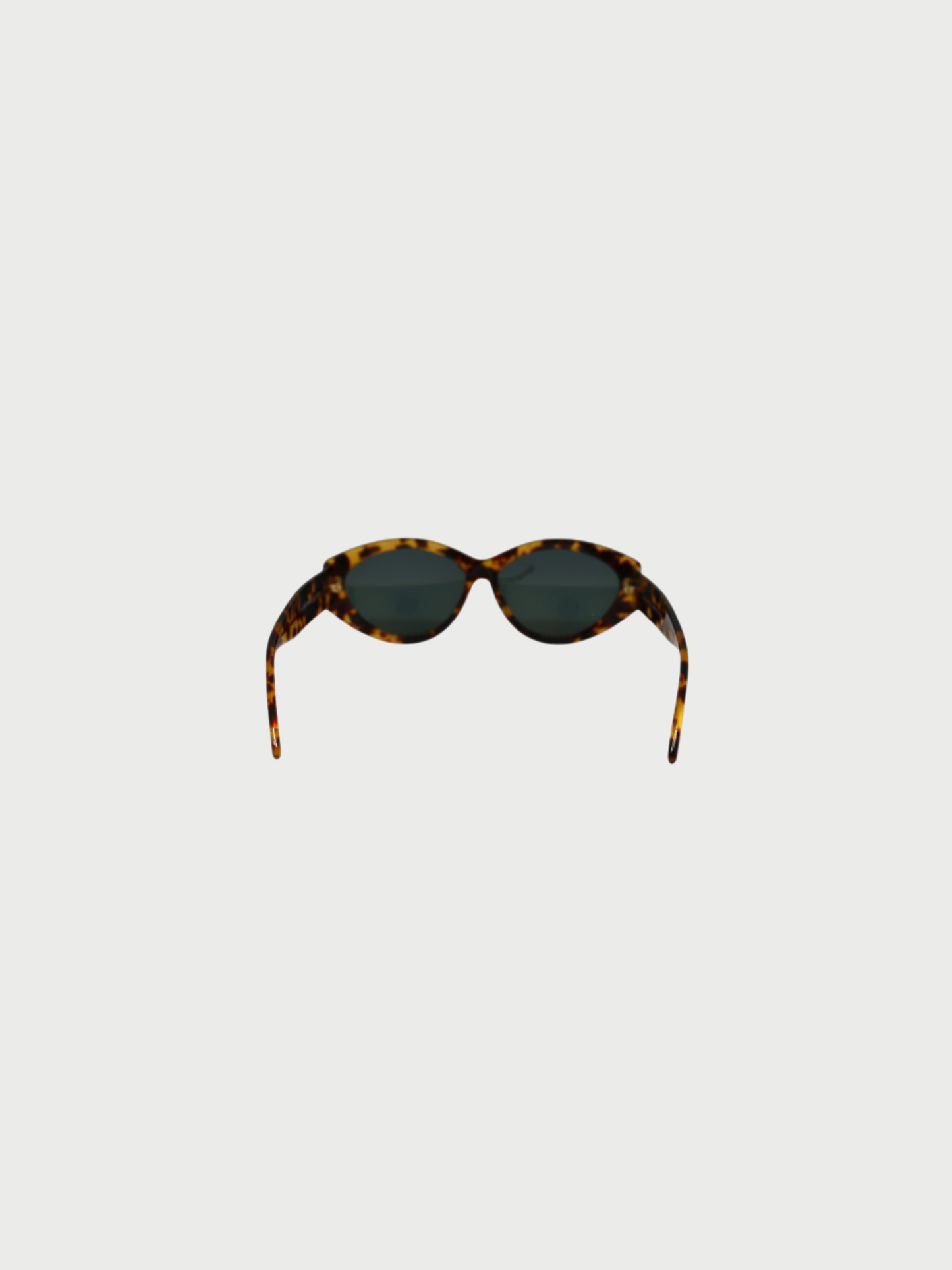 Gucci 2000s Brown Tortoiseshell Pattern Sunglasses