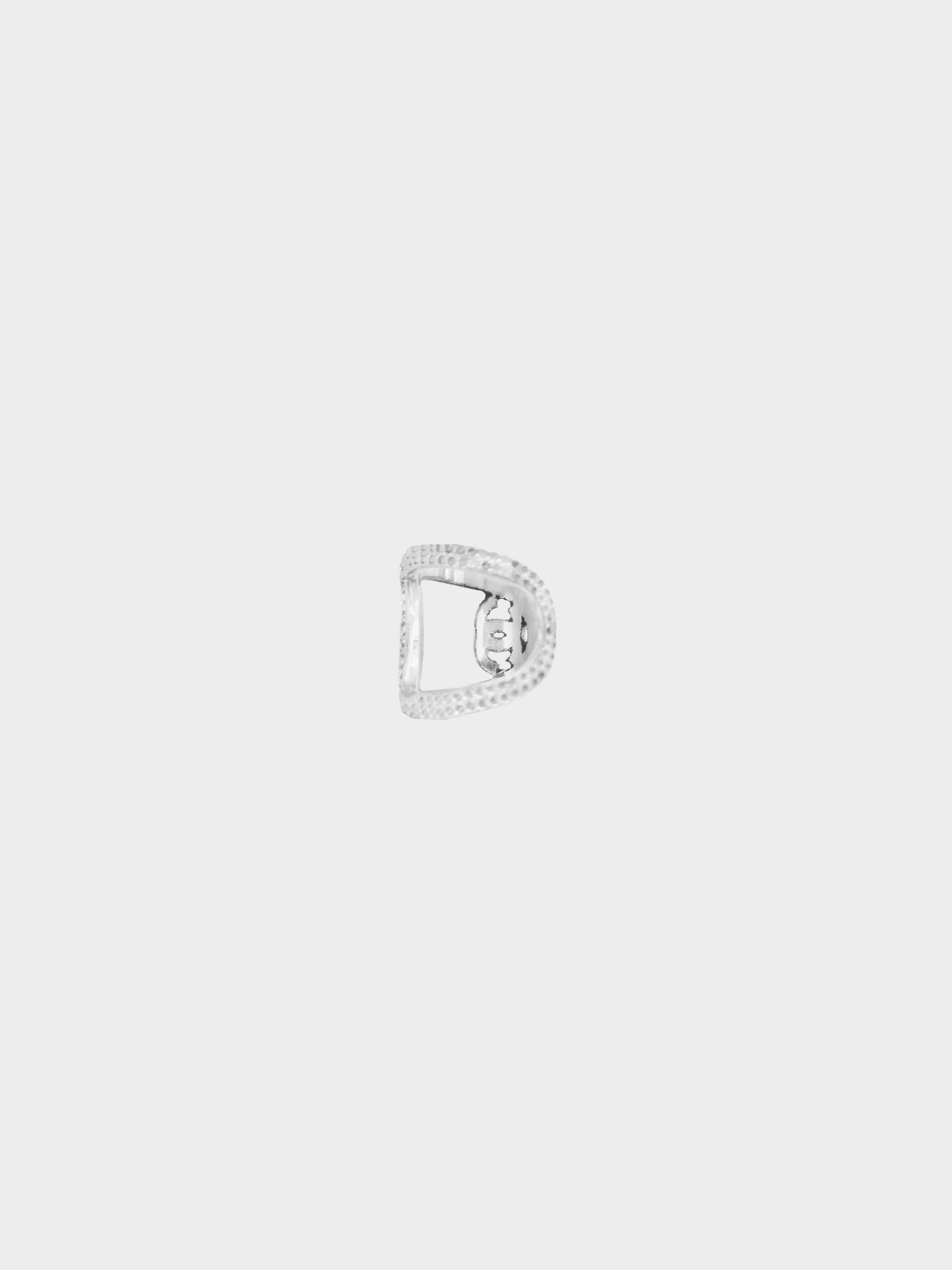 Chanel 2019 Silver Rhinestone CC Ring