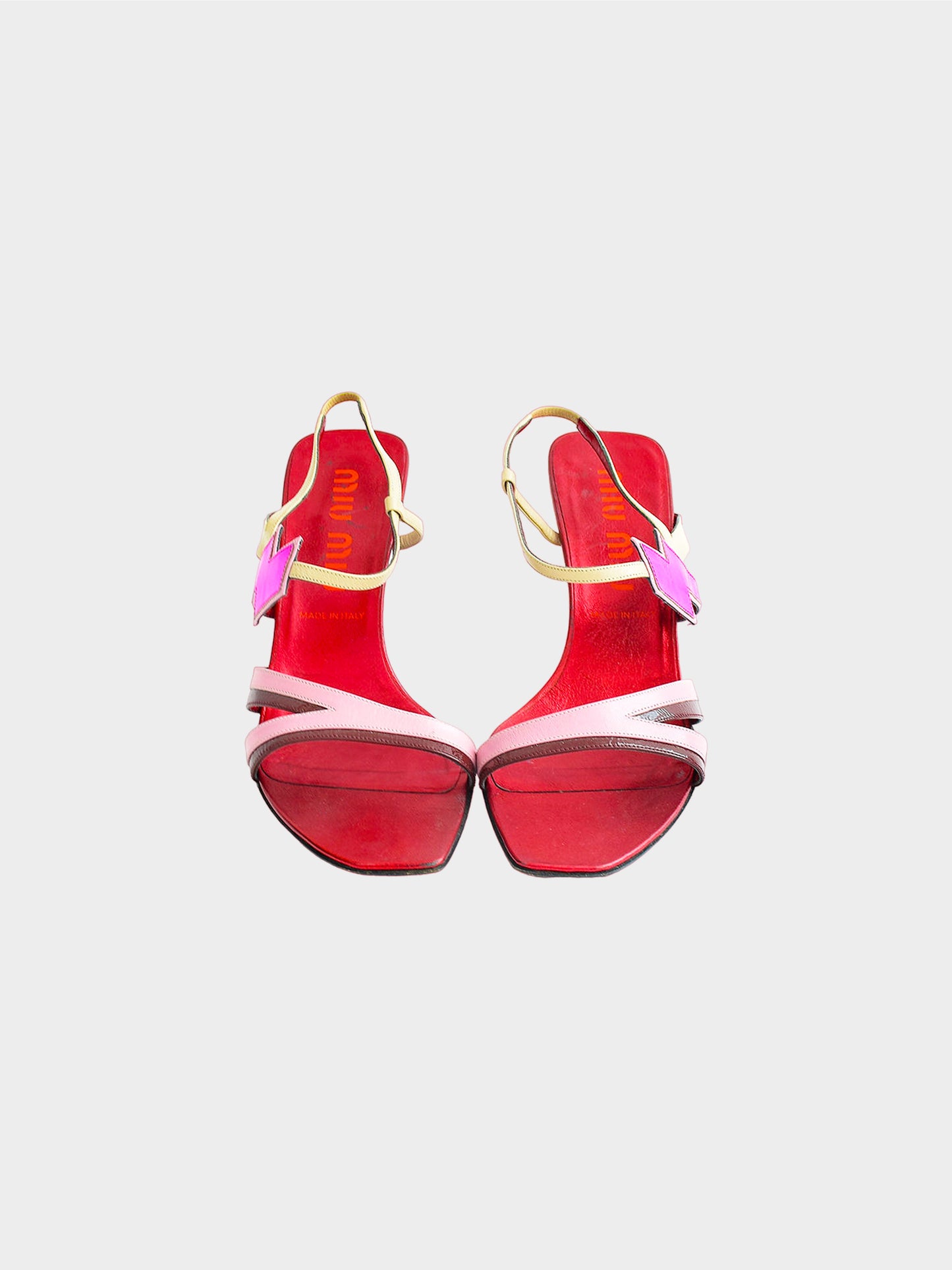 Miu Miu SS 2000 Runway Lightning Heels
