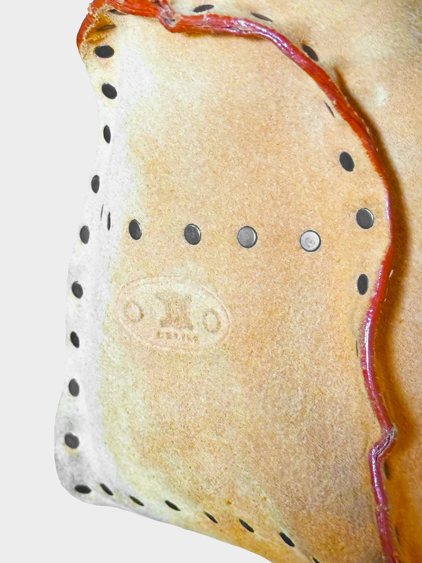 Celine Early 2000s Orange Suede Boogie Bag