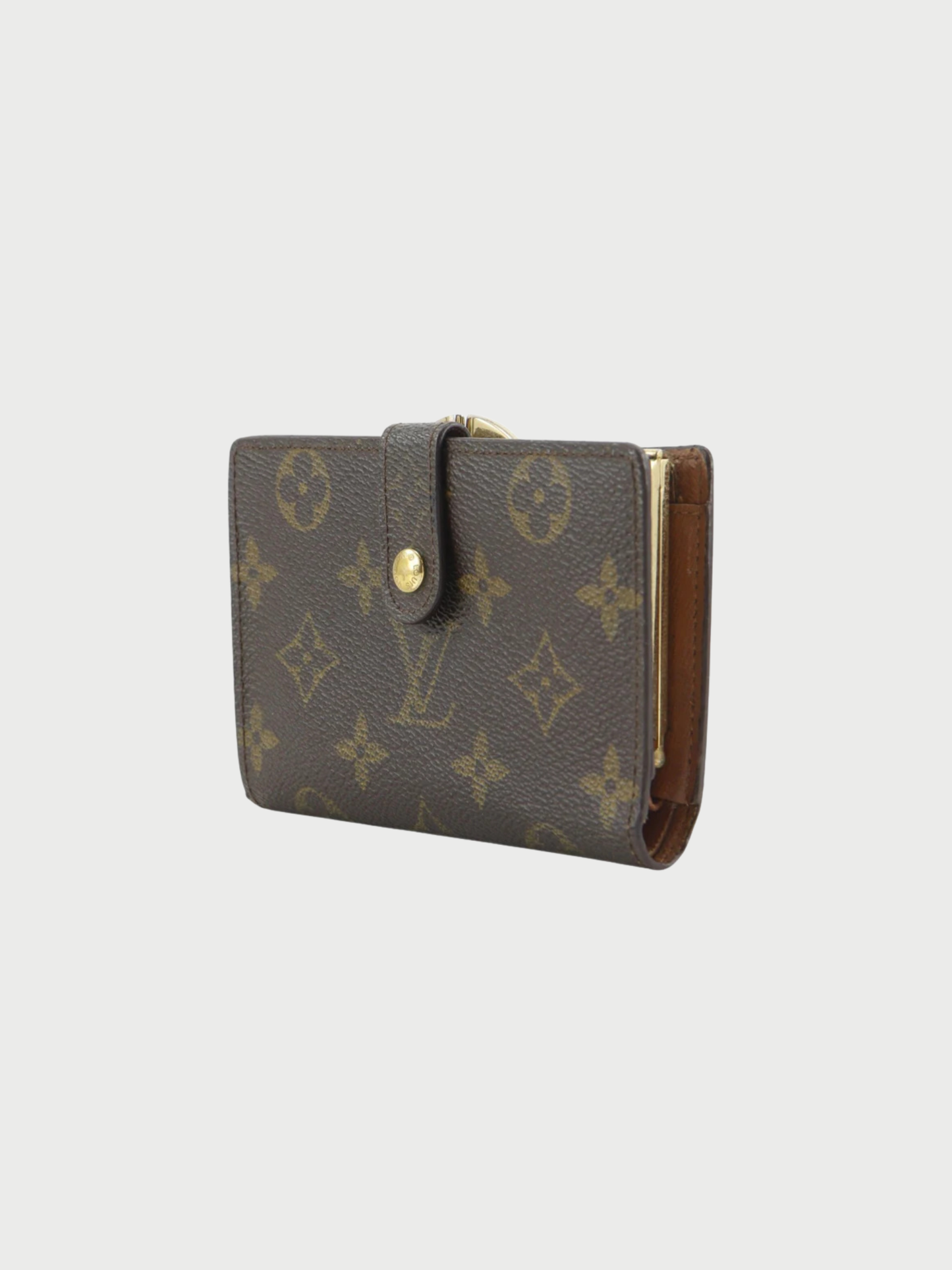 Louis Vuitton 1990s Brown Monogram Canvas Portefeuille Viennois Bi-Fold Wallet