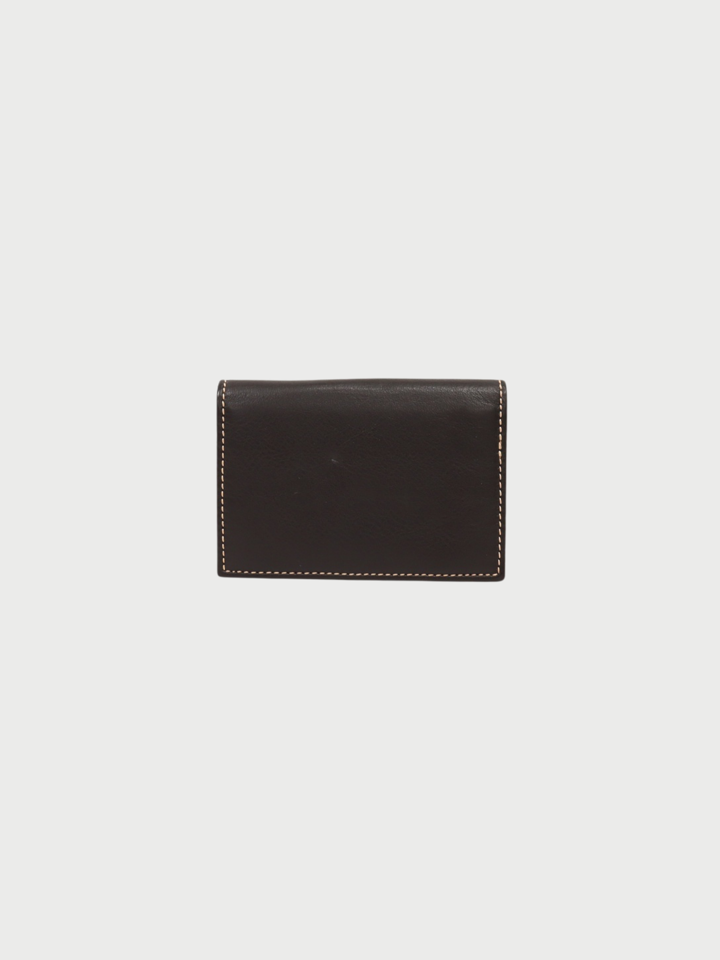 Christian Dior 2000s Black Leather CD Card Case