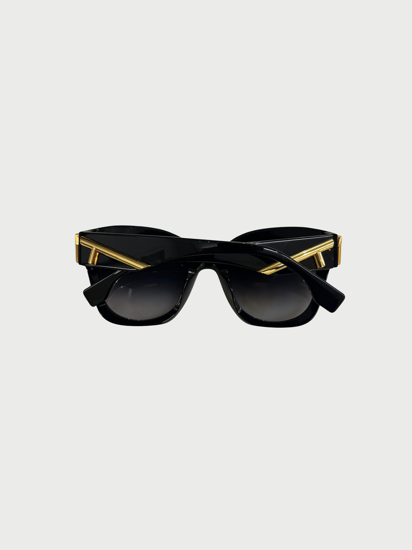 Fendi 2020s Black Acetate Fendi First FE40098I Sunglasses