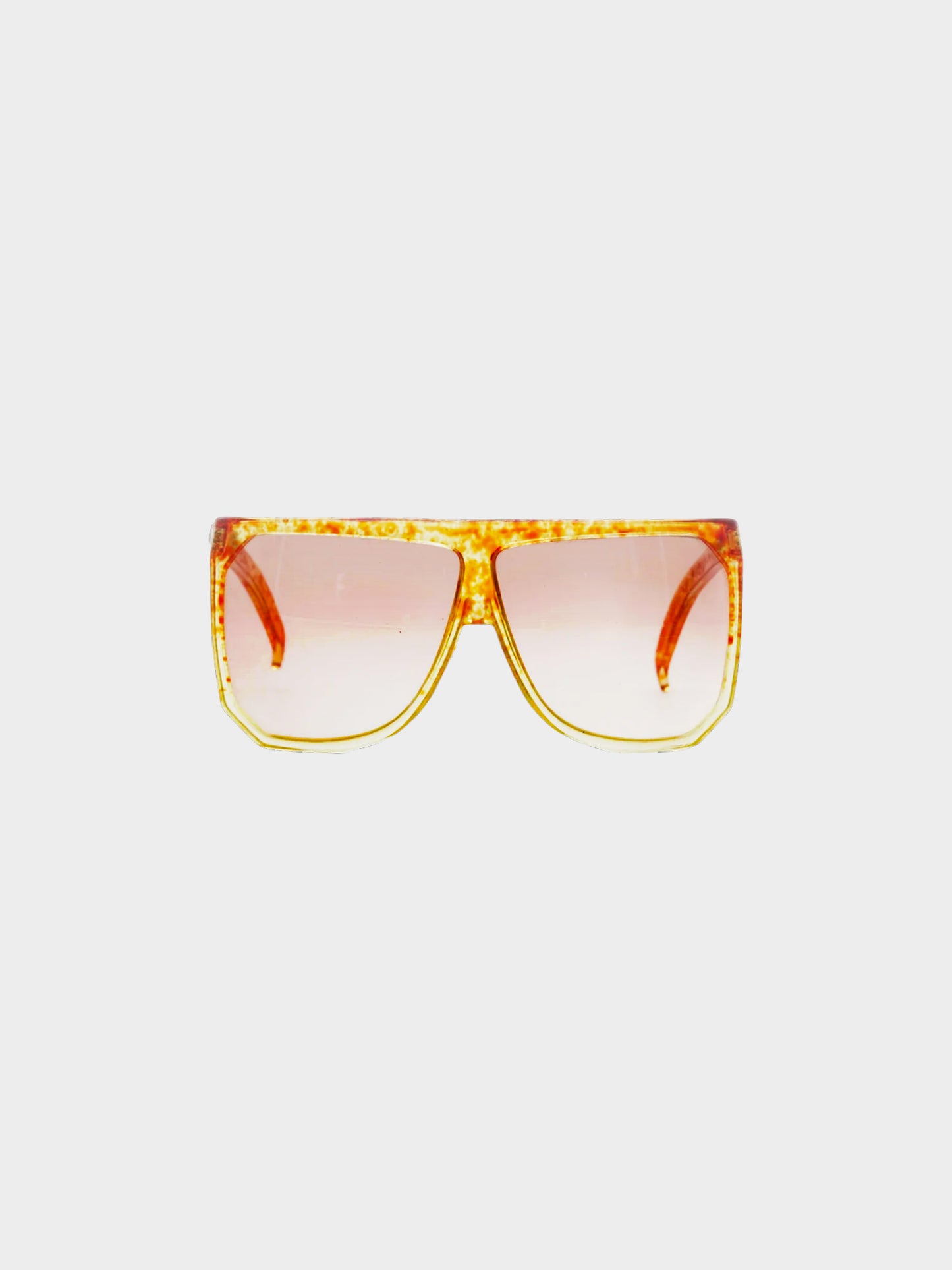 Courrèges 1980s Rare Tortoiseshell Oversized Sunglasses