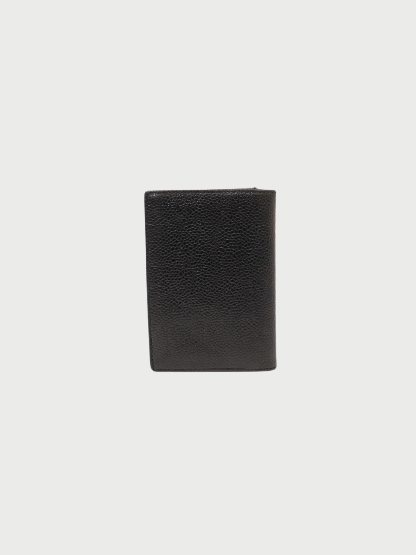 Chanel 1995-1996 Black Caviar Leather Card Case