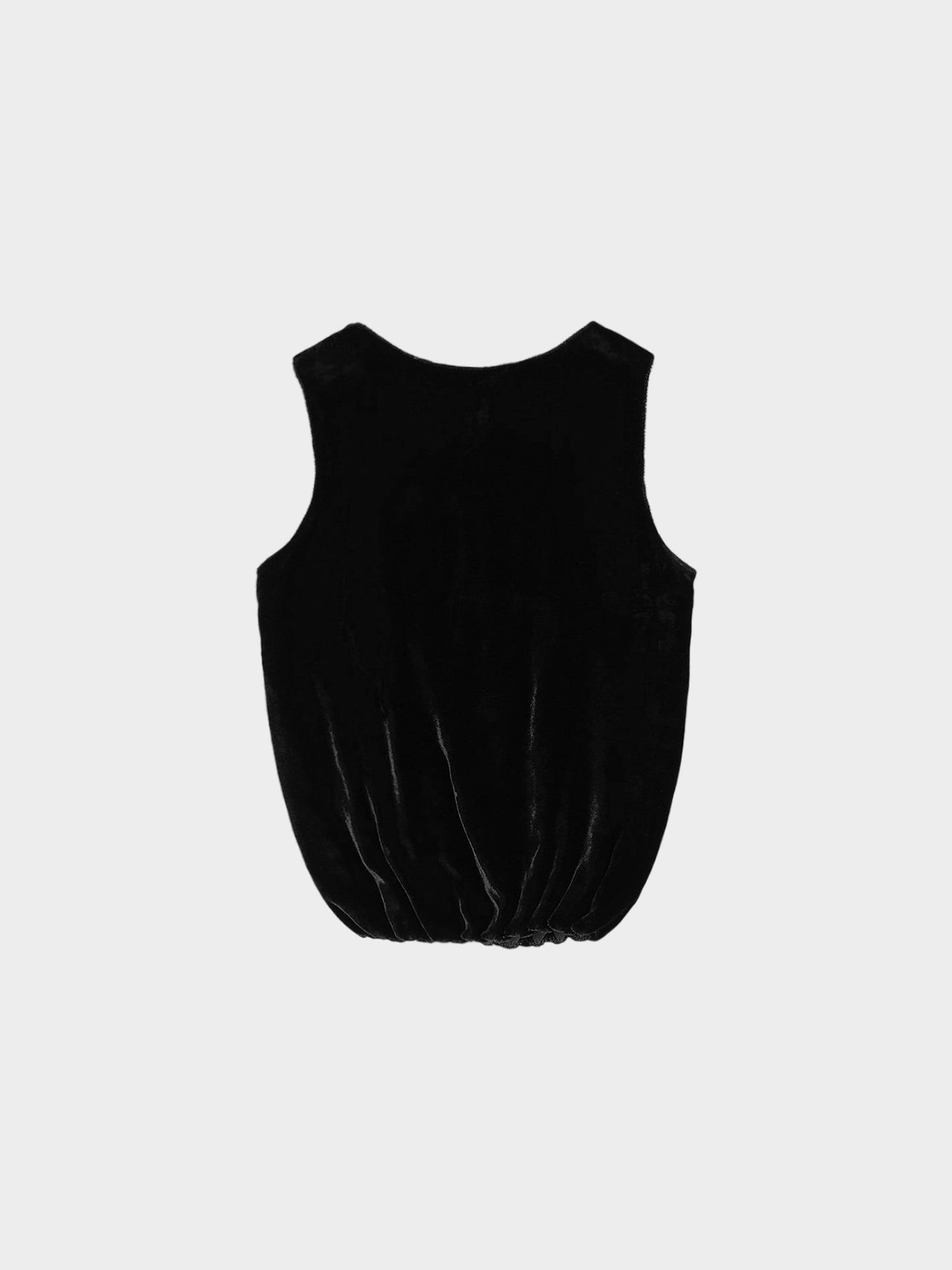 Miu Miu FW 1999 Black Velvet Top