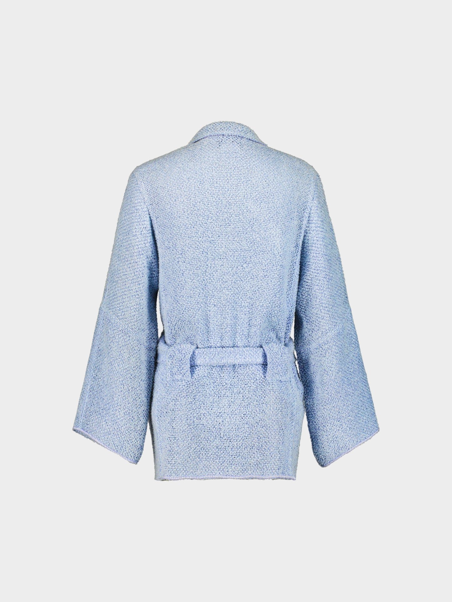 Chanel by Karl Lagerfeld Cruise 1999 Blue Robe Style Jacket