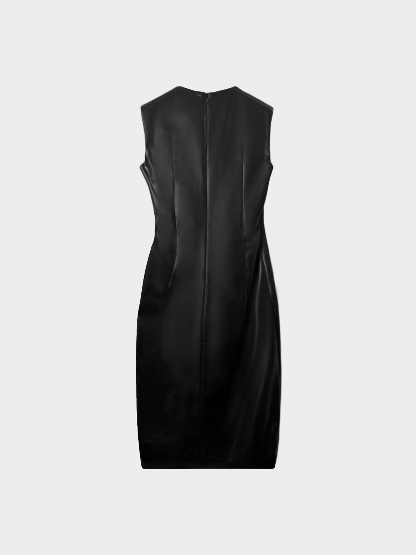 Bottega Veneta Fall 2019 Black Nylon Satin Dress