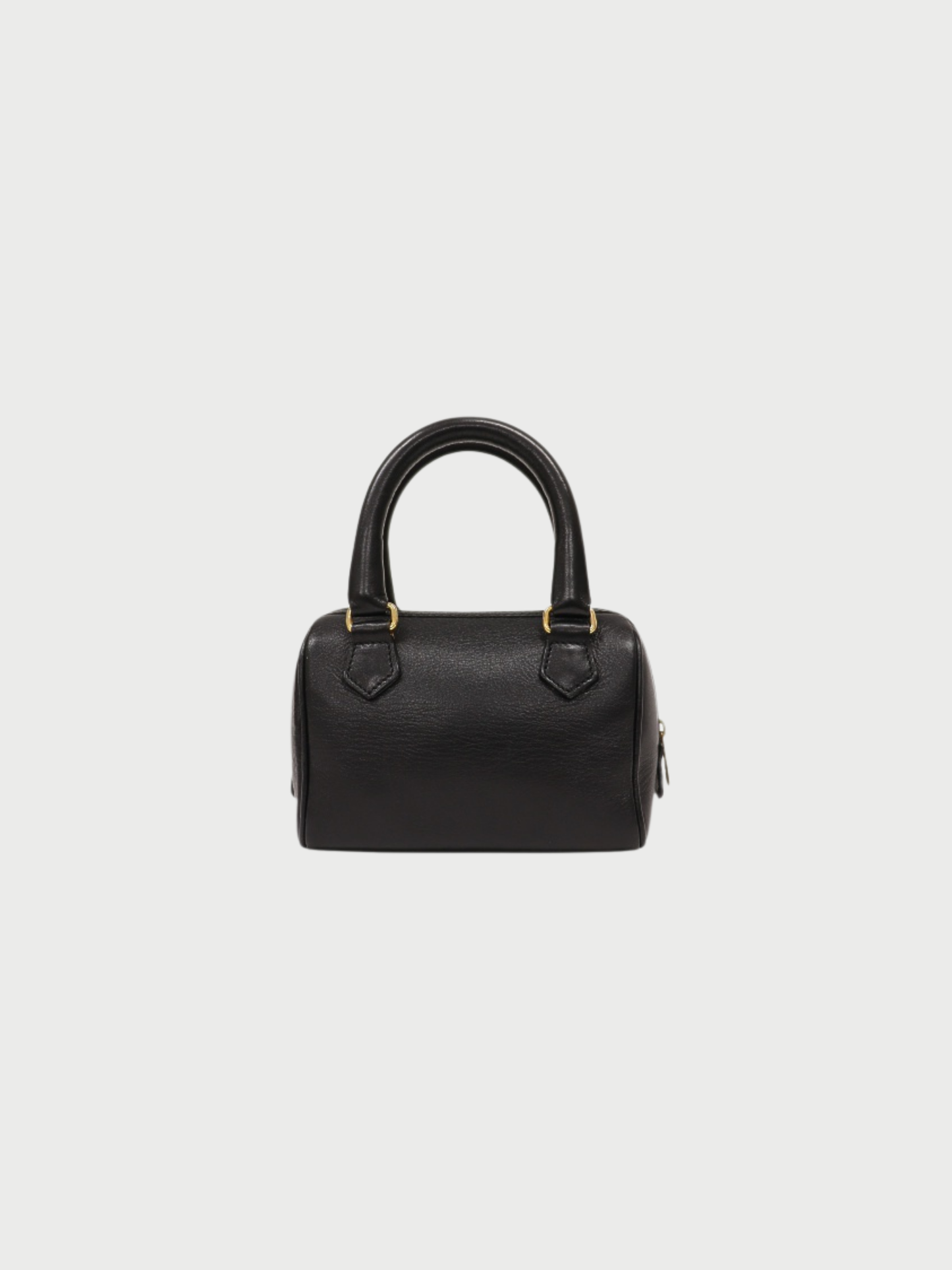 Celine 2020s Black Leather Mini 2Way Bag