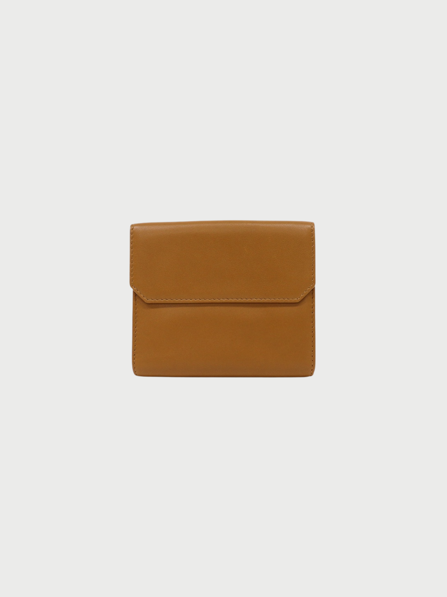 Loewe 2000s Brown Nappa Leather Anagram Wallet