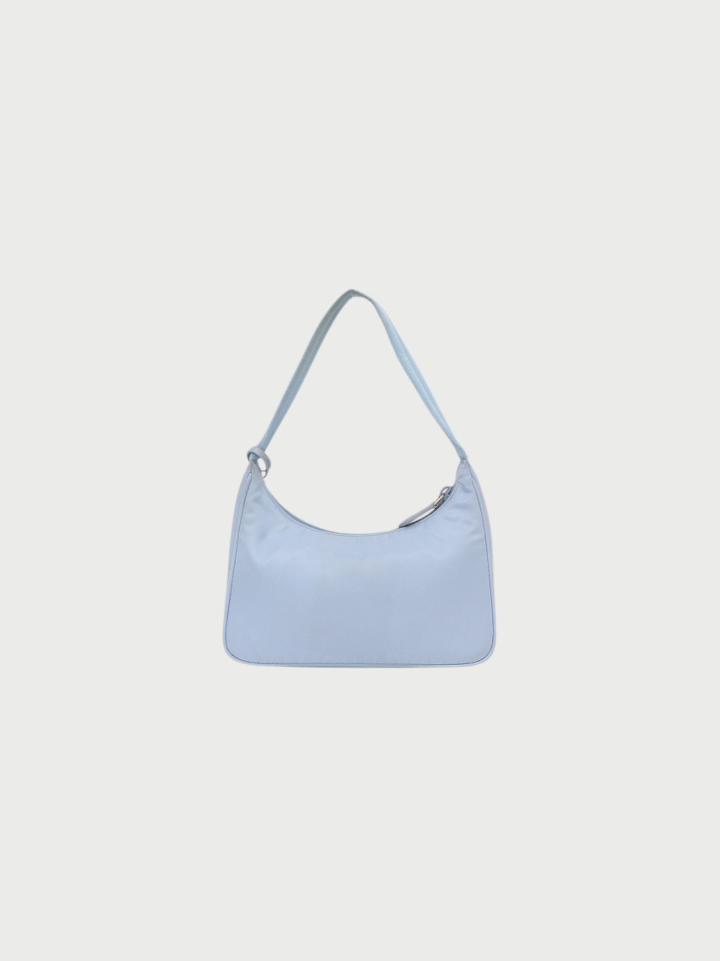 Prada 2000s Ice Blue Nylon Re-Edition 2000 Handbag