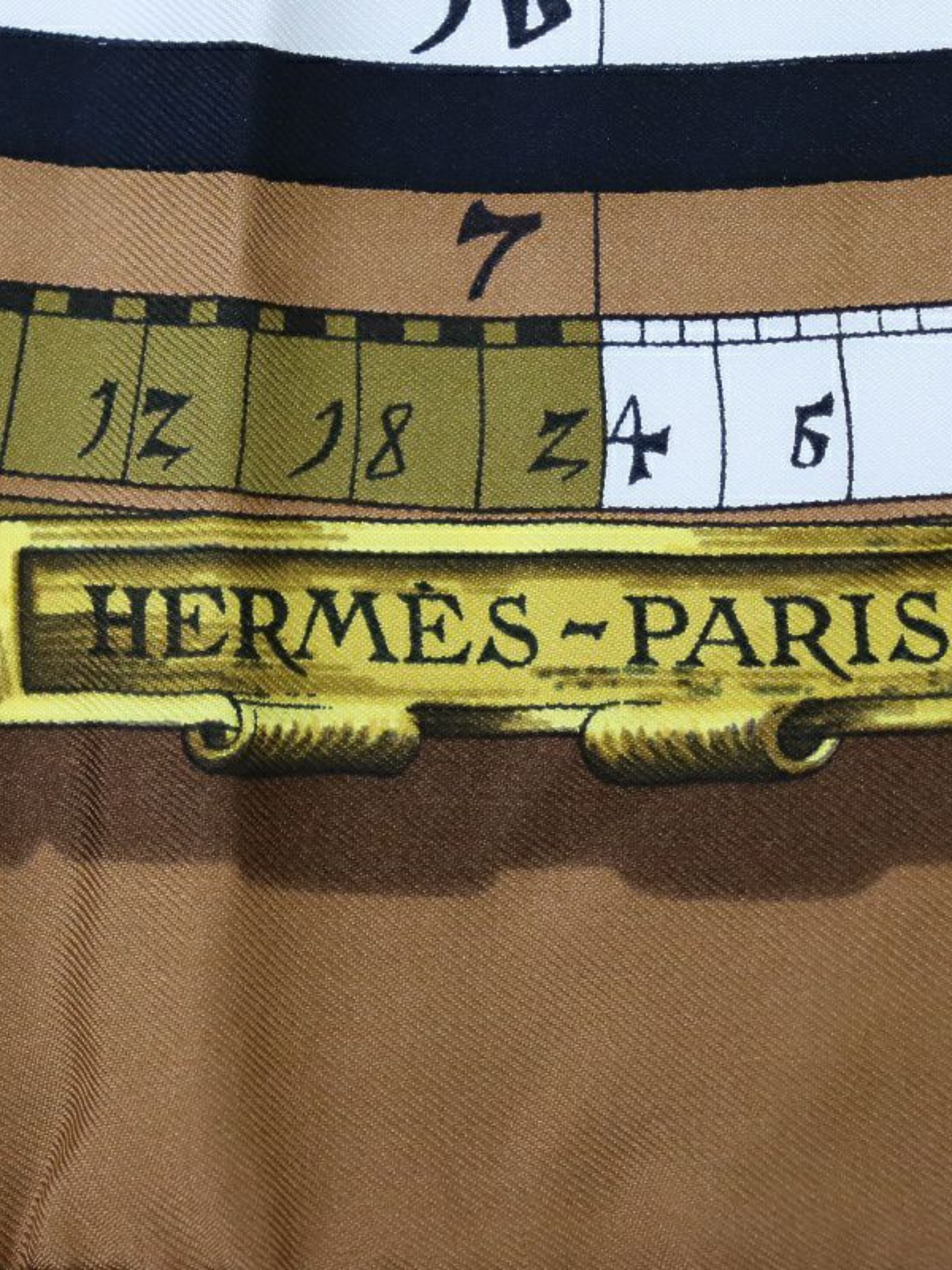 Hermès 2000s Multicolor Silk Carré 90 Scarf