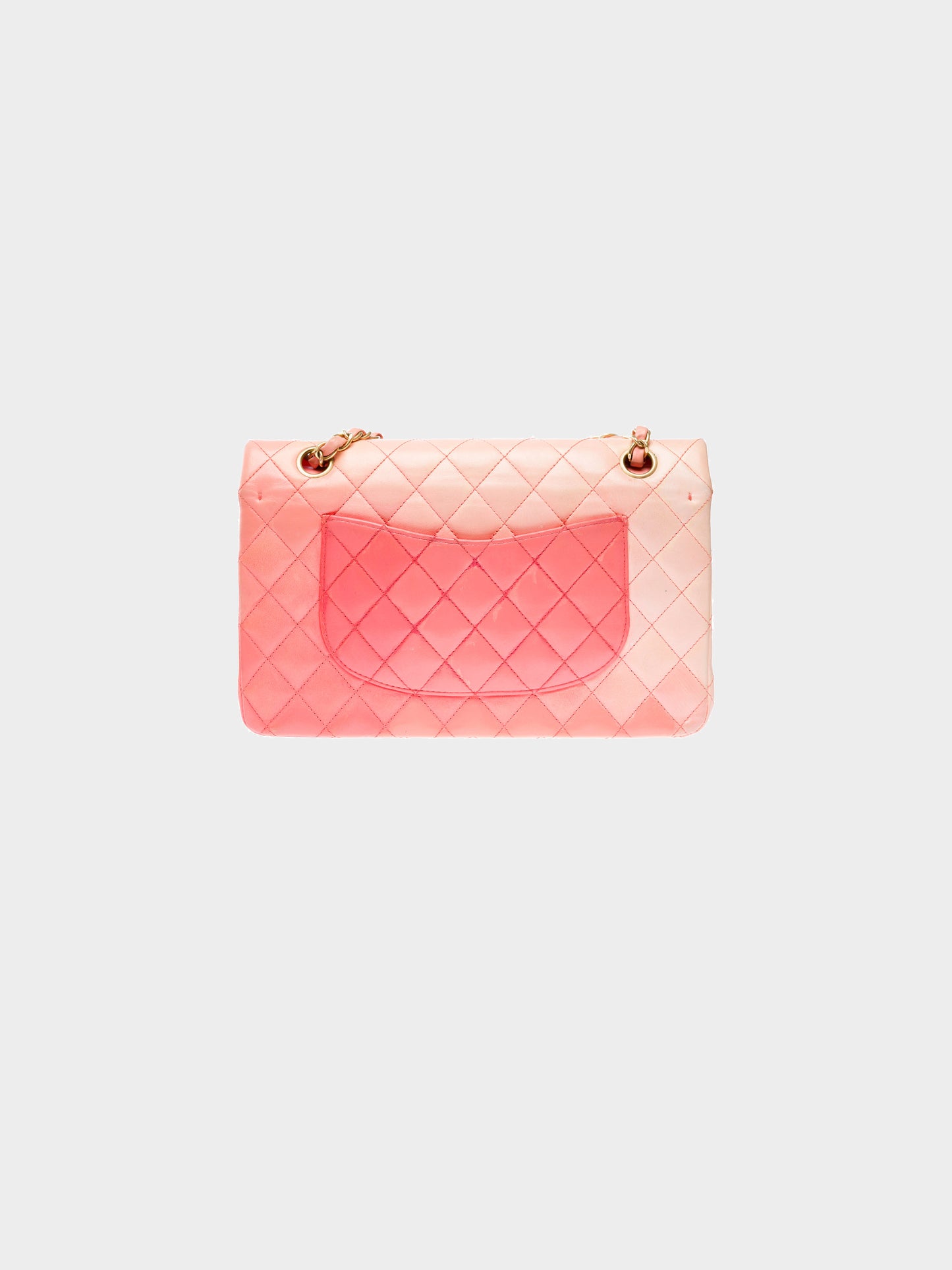 Chanel 2010 Pink Ombre Medium Classic Double Flap Bag