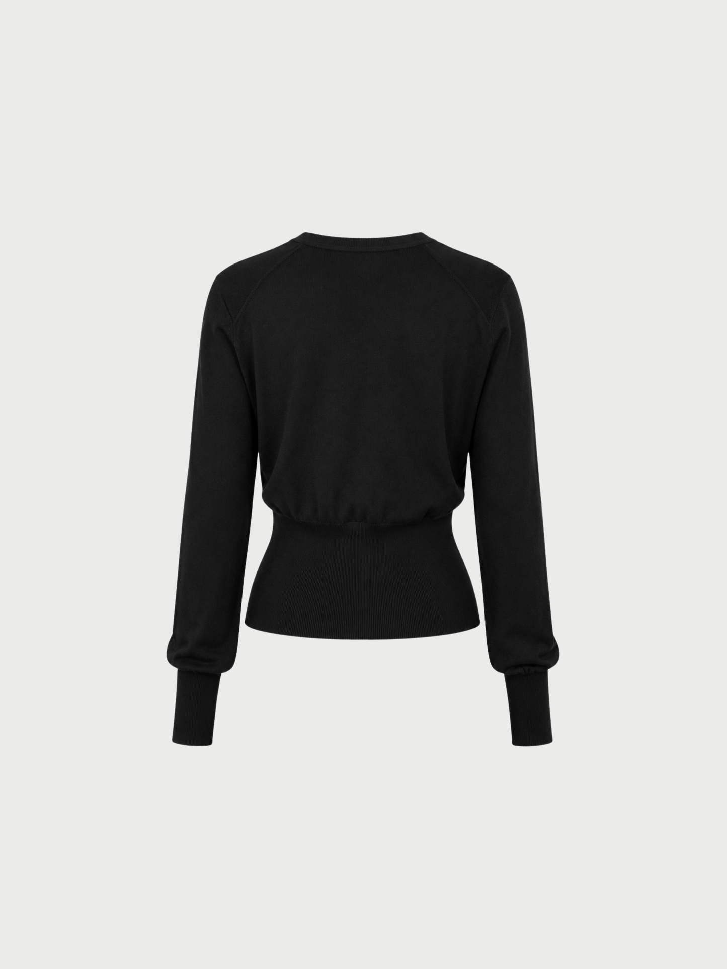 Vivienne Westwood 2000s Black Cotton Knit Cardigan
